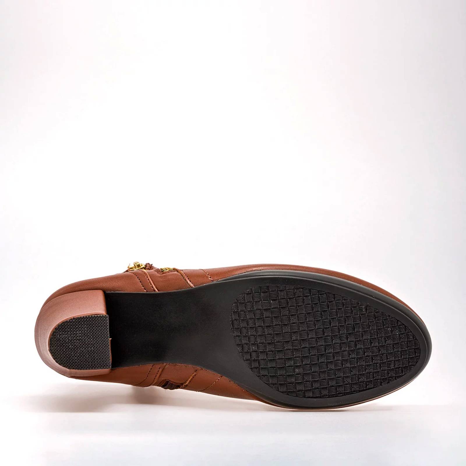 BOTIN CON HEBILLA Y PLATAFORMA de Moramora Para Mujer CAMEL 1061650 T7