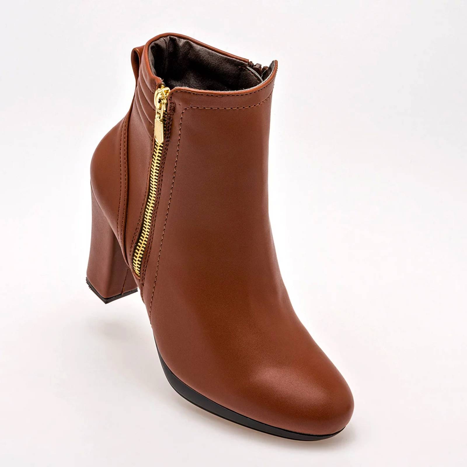 BOTIN CON HEBILLA Y PLATAFORMA de Moramora Para Mujer CAMEL 1061650 T7