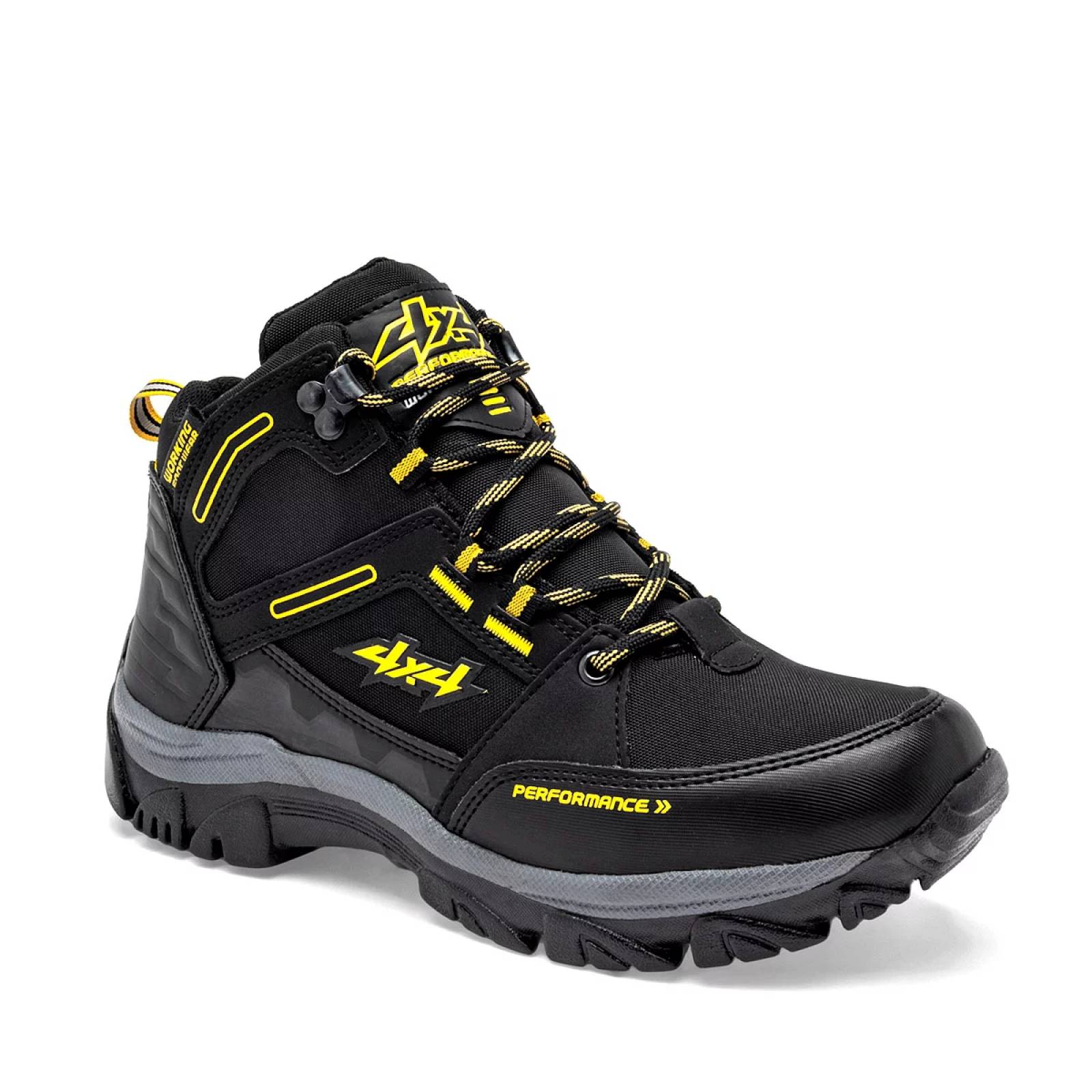 BOTA de 4x4 Para Hombre Negro 7086 T7