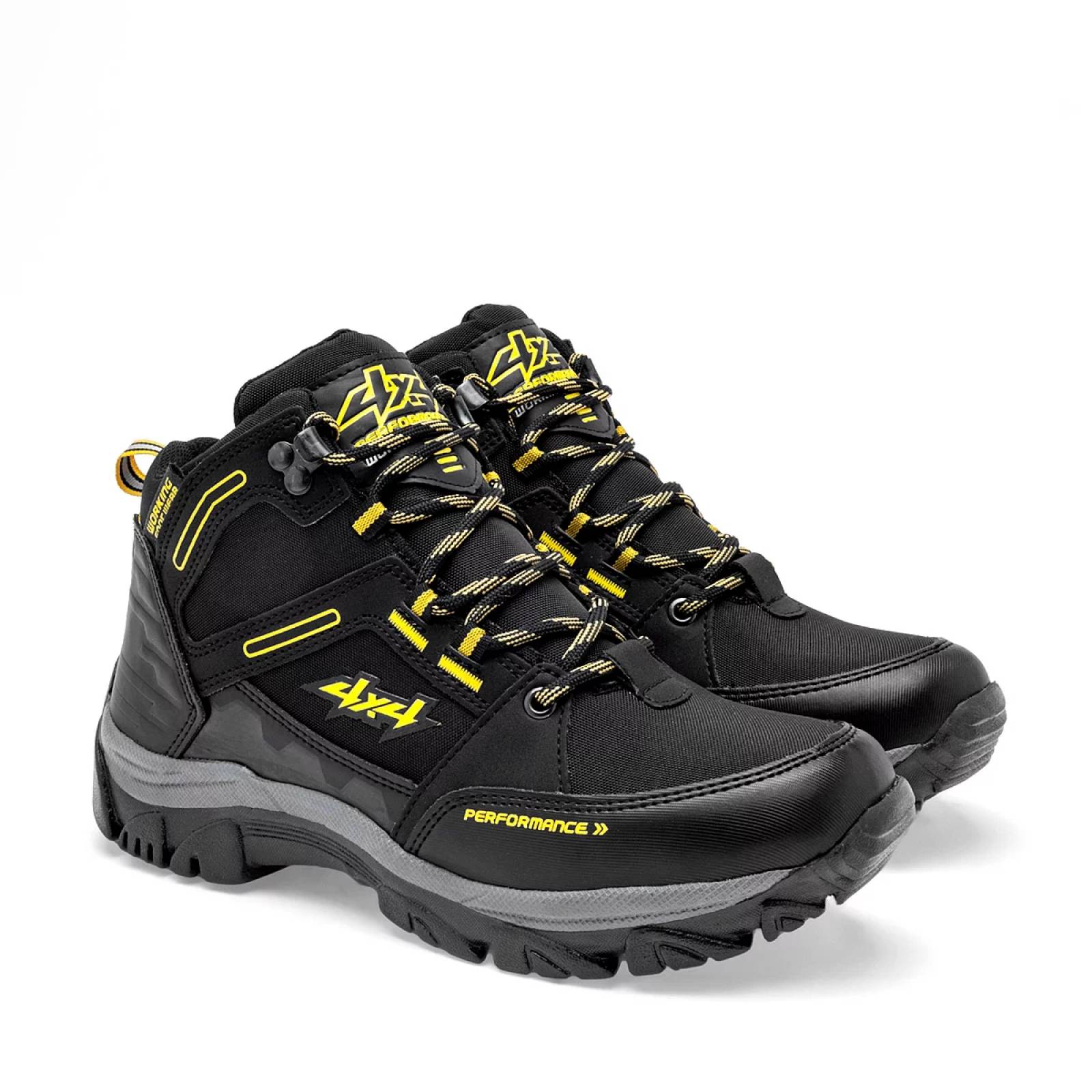 BOTA de 4x4 Para Hombre Negro 7086 T7