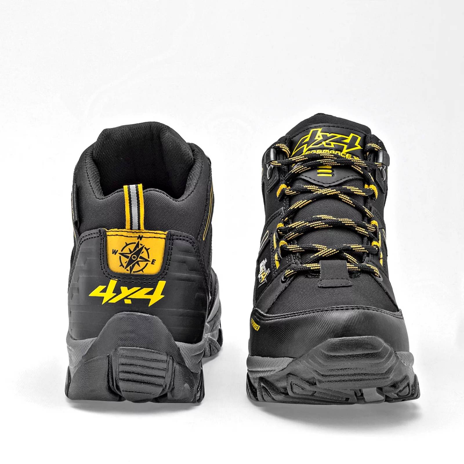 BOTA de 4x4 Para Hombre Negro 7086 T7