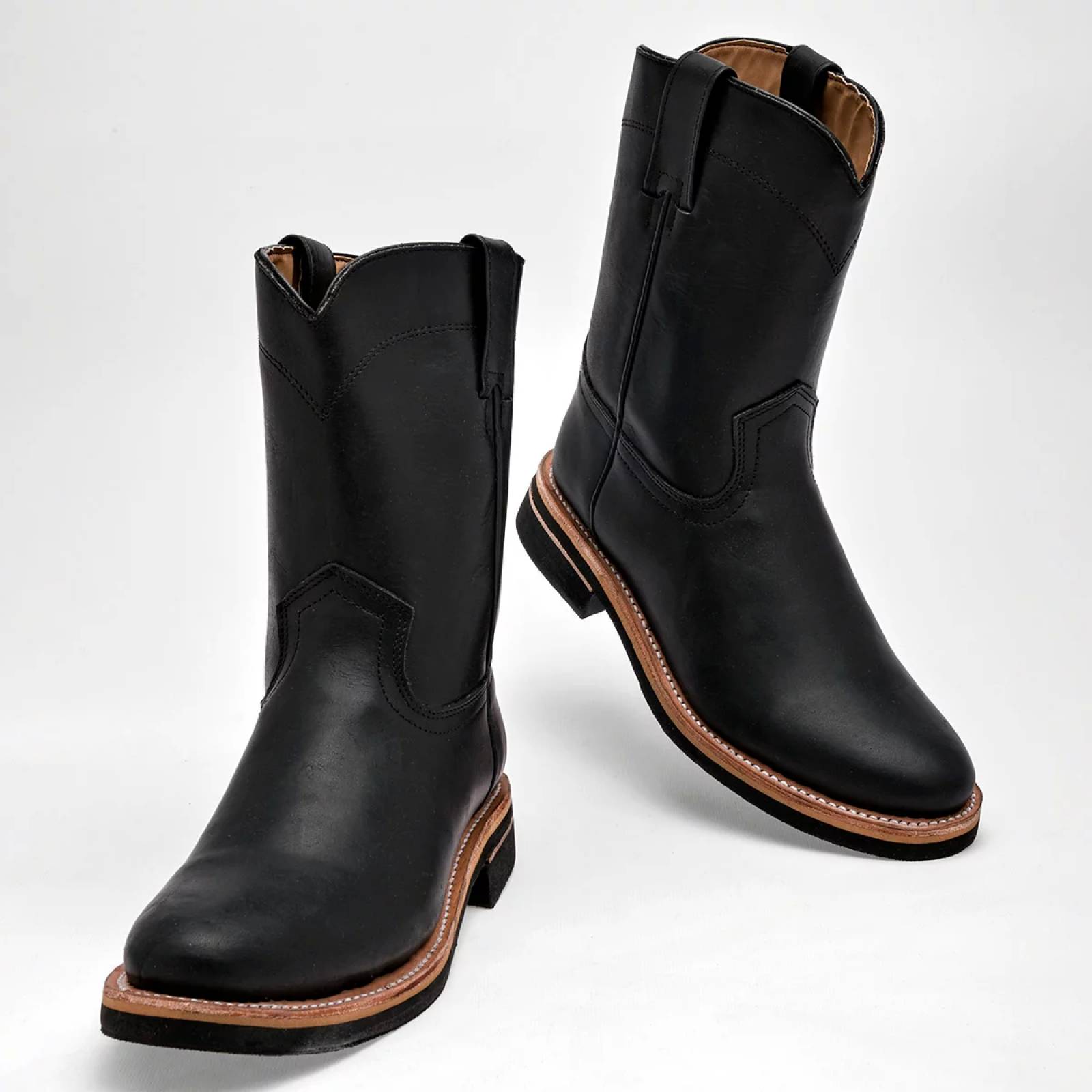 BOTA VAQUERA de Andre v Para Hombre Negro B4644 T7