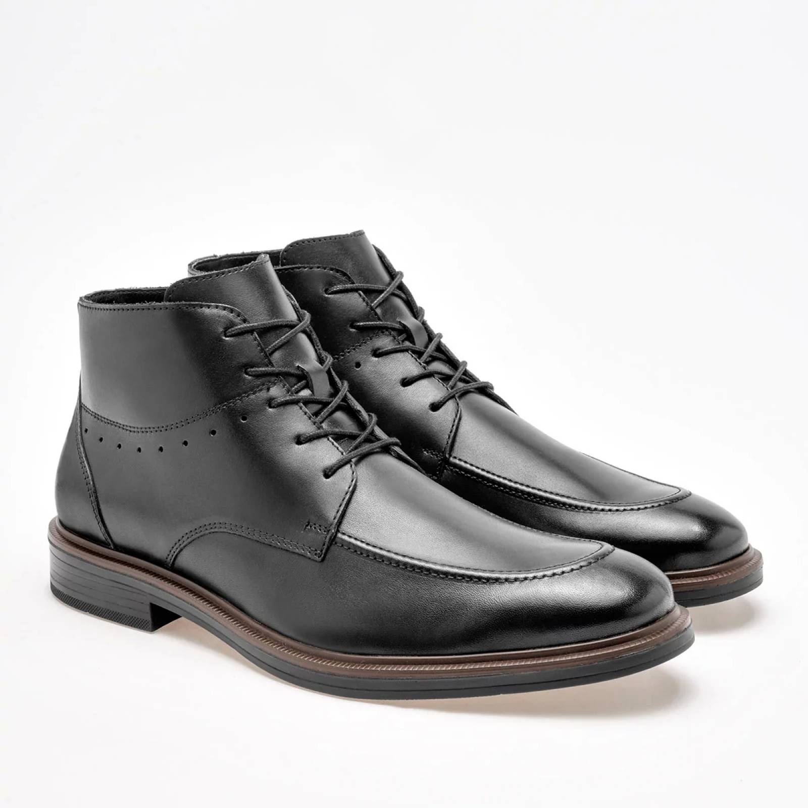 BOTIN de Flexi Para Hombre Negro 400114 T7