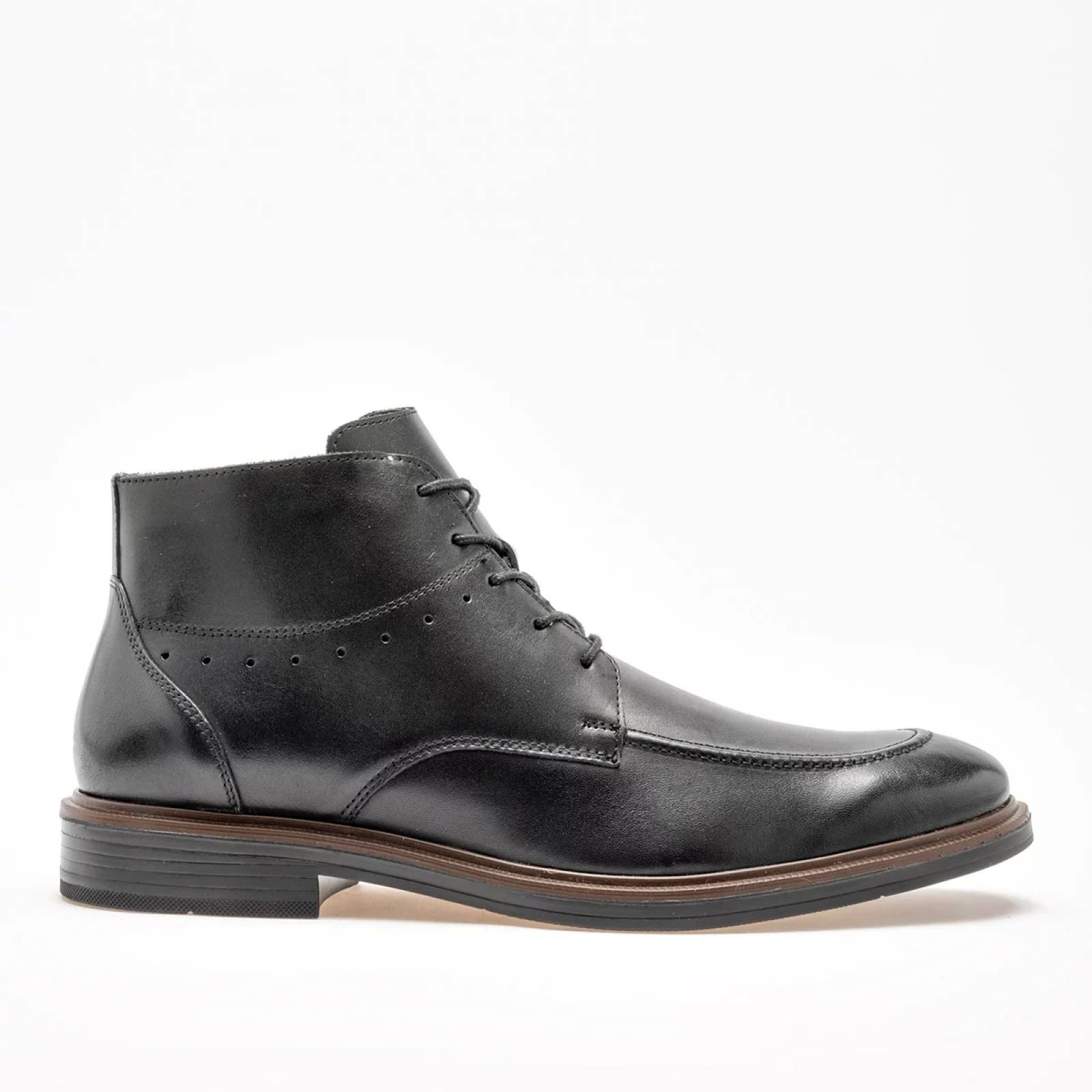 BOTIN de Flexi Para Hombre Negro 400114 T7