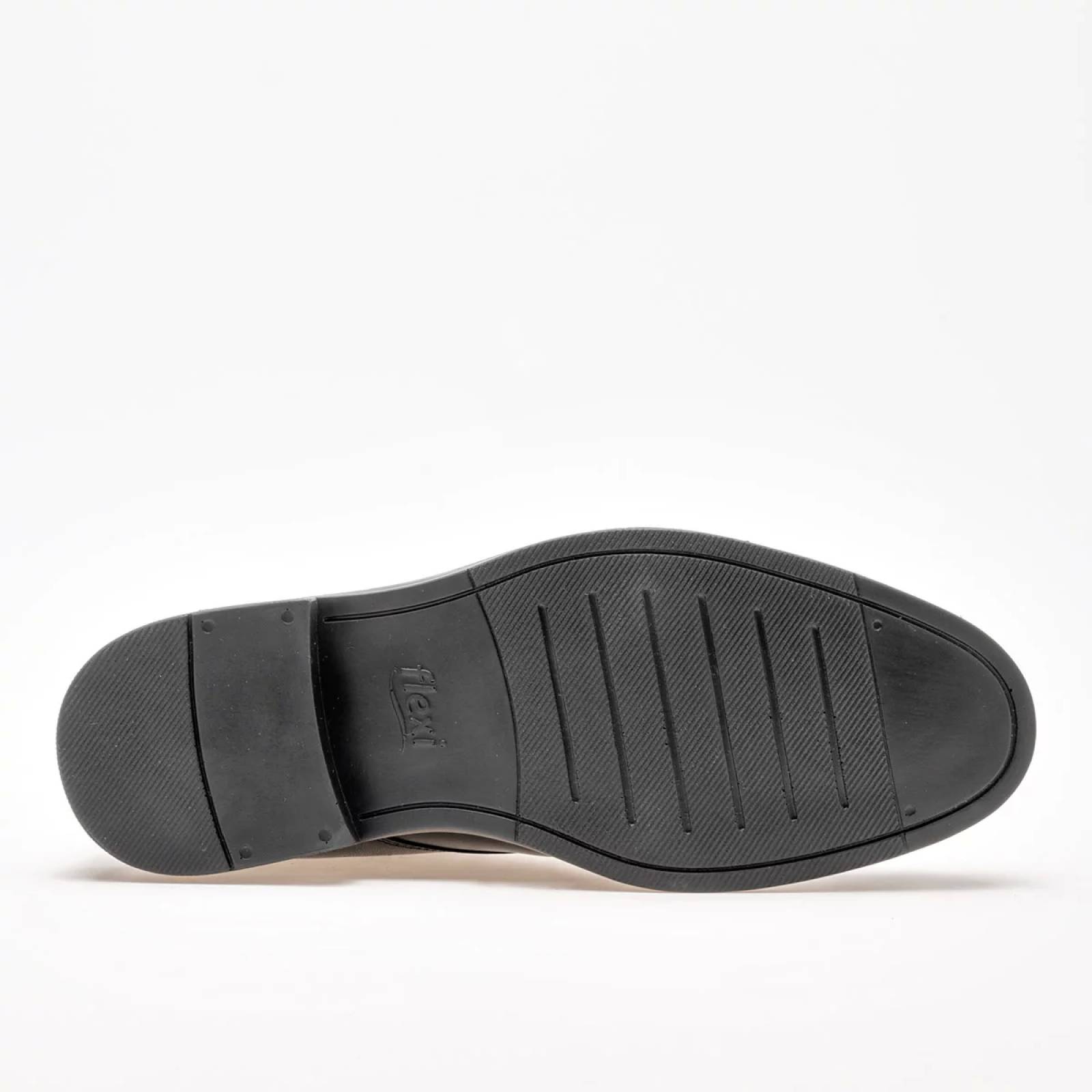 BOTIN de Flexi Para Hombre Negro 400114 T7