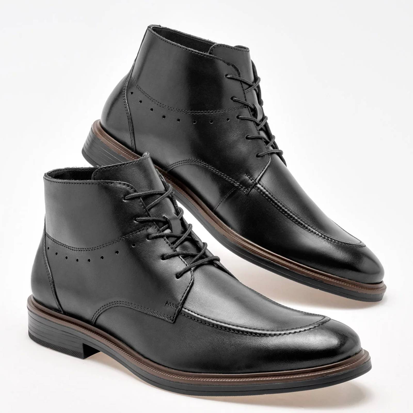 BOTIN de Flexi Para Hombre Negro 400114 T7