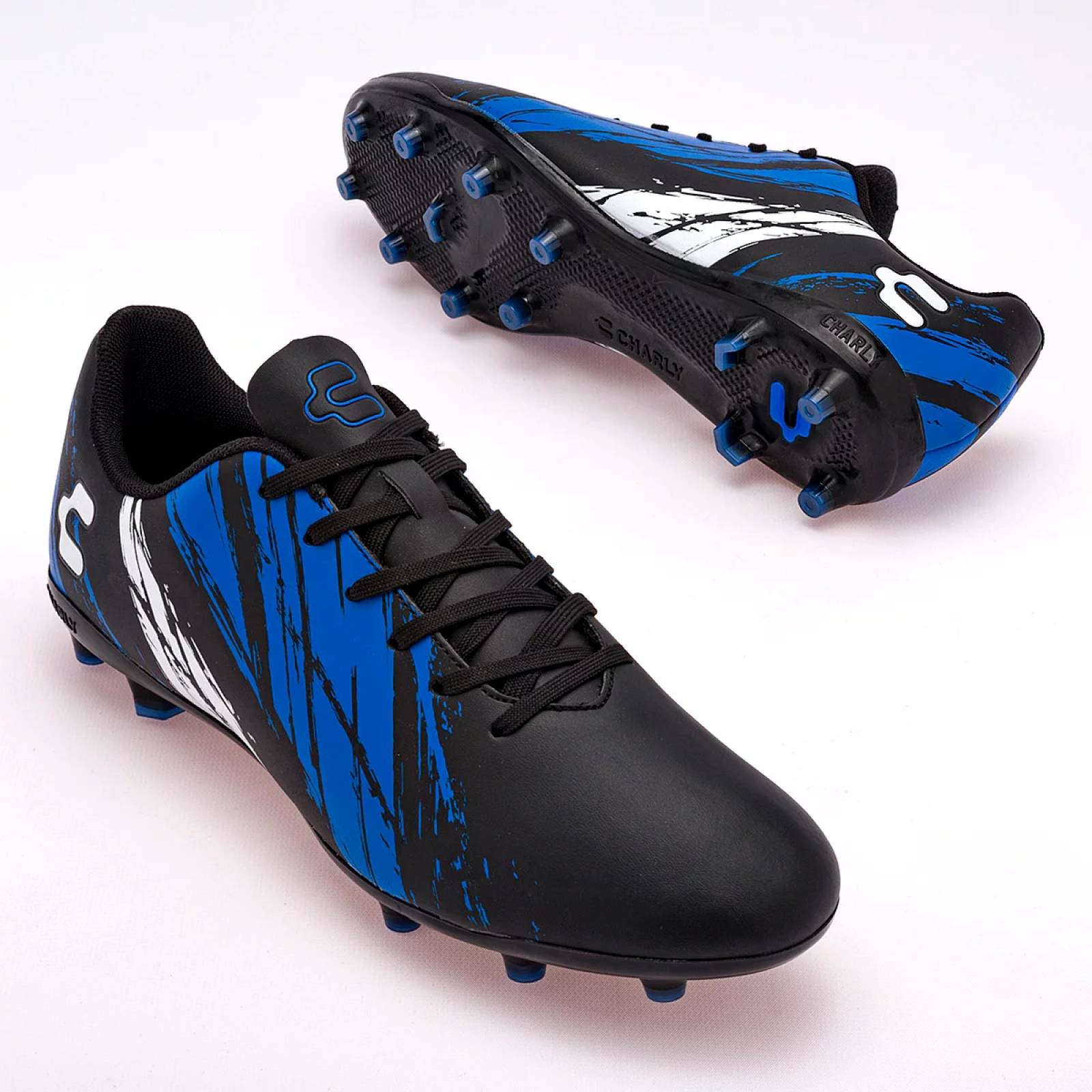 TENIS SOCCER de Charly Para Hombre Negro 1086494003 T7