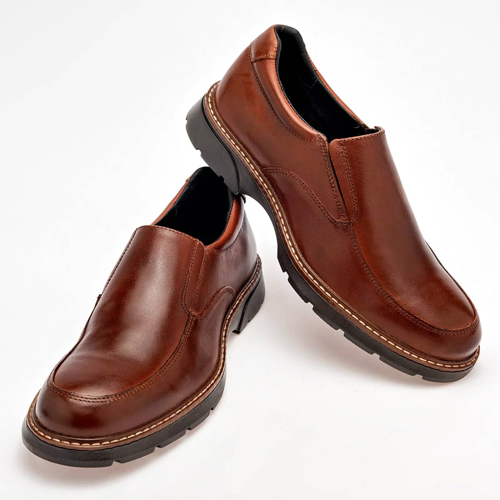 ZAPATO CASUAL de Merano Para Hombre Cafe 43041 T7