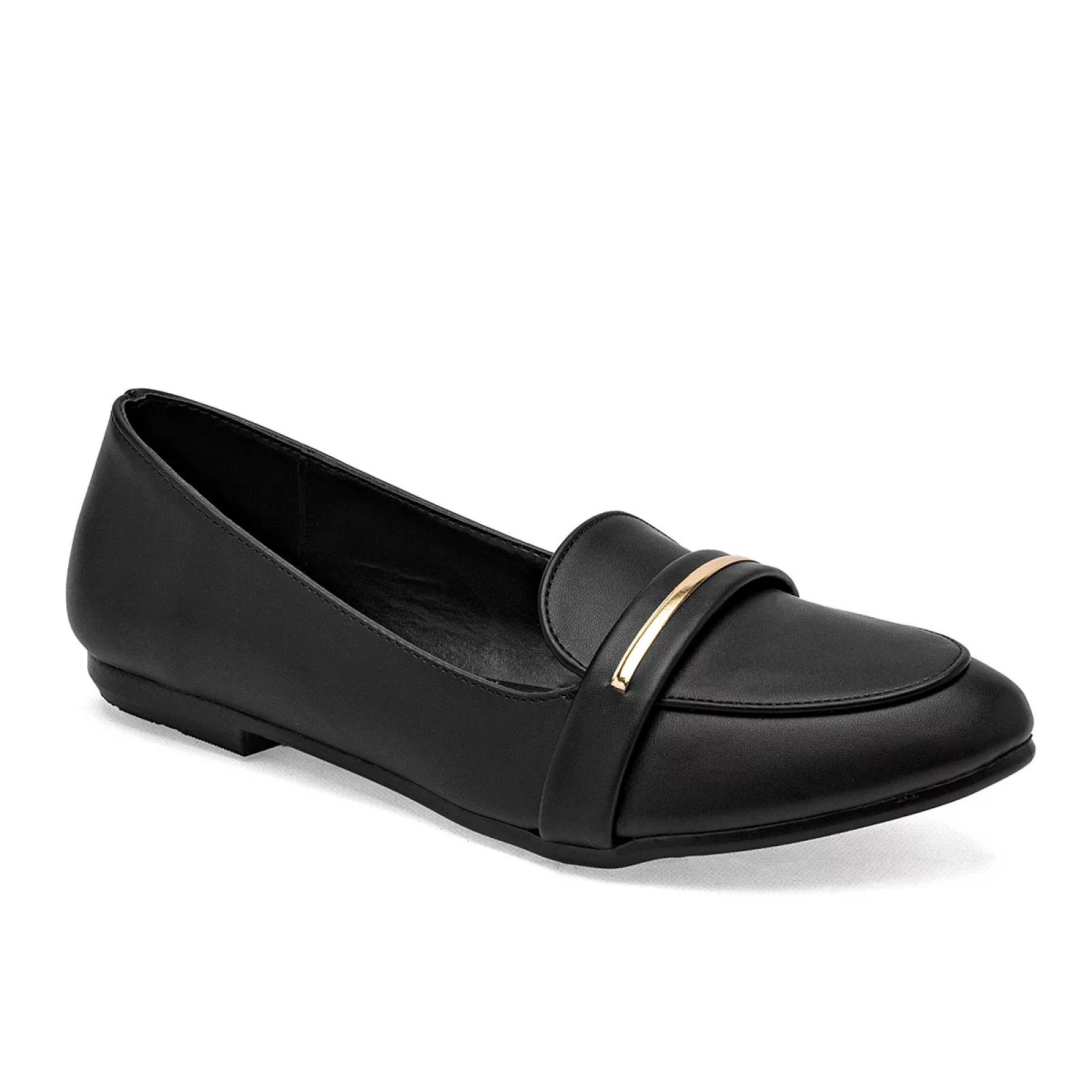 MOCASIN CASUAL de Been class Para Mujer Negro 17425 T7