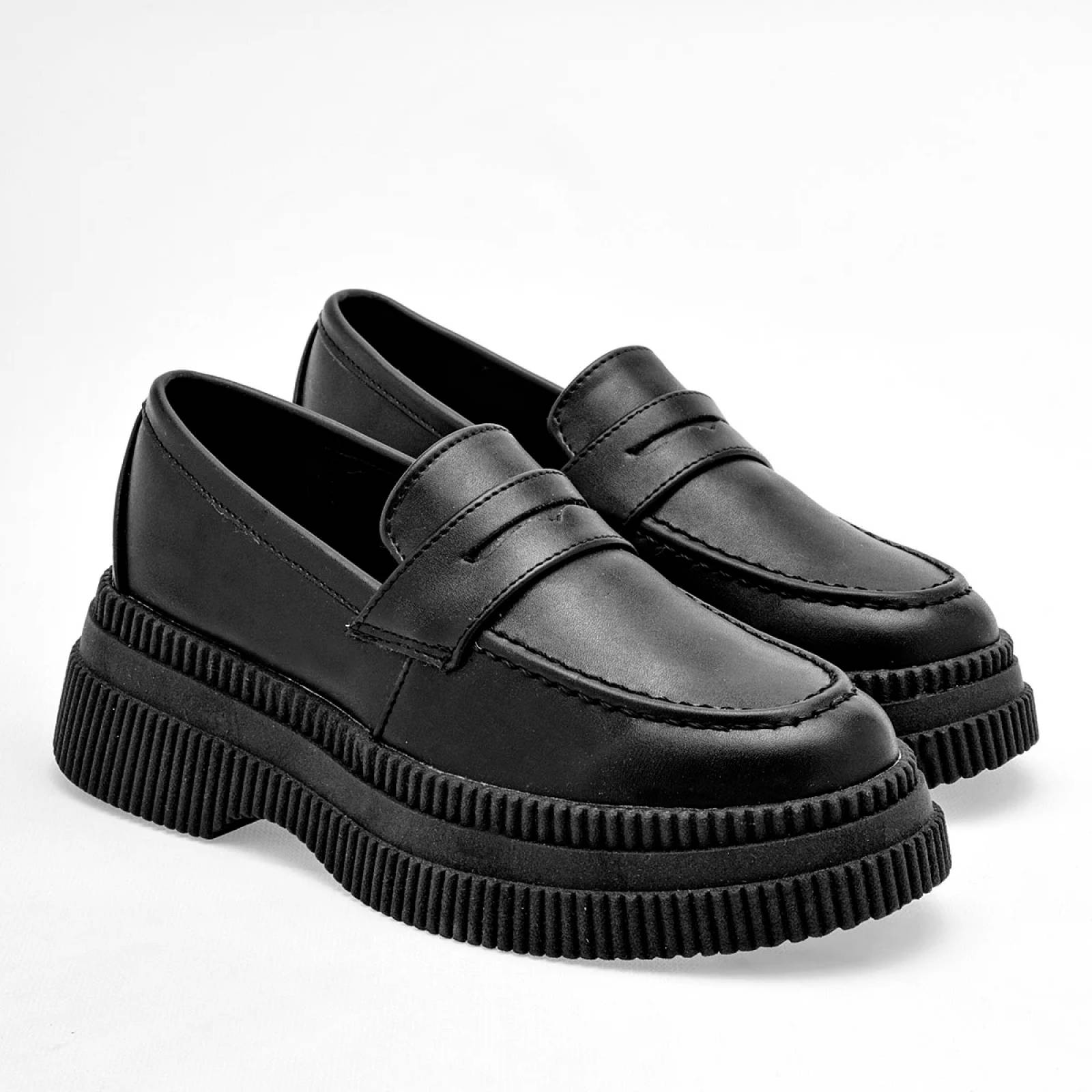 MOCASIN CHUNKY de Celex Para Mujer Negro 6021 T7