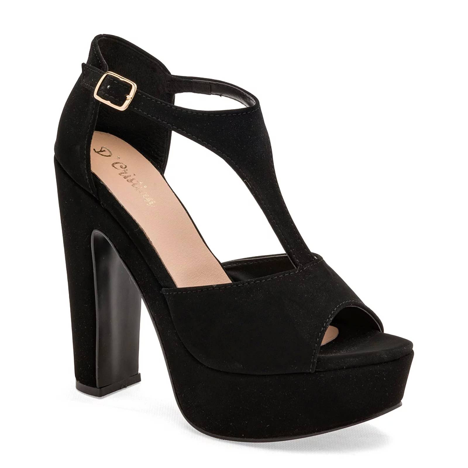 ZAPATILLA BOCA DE PESCADO de Dcristian Para Mujer Negro 3050 T7