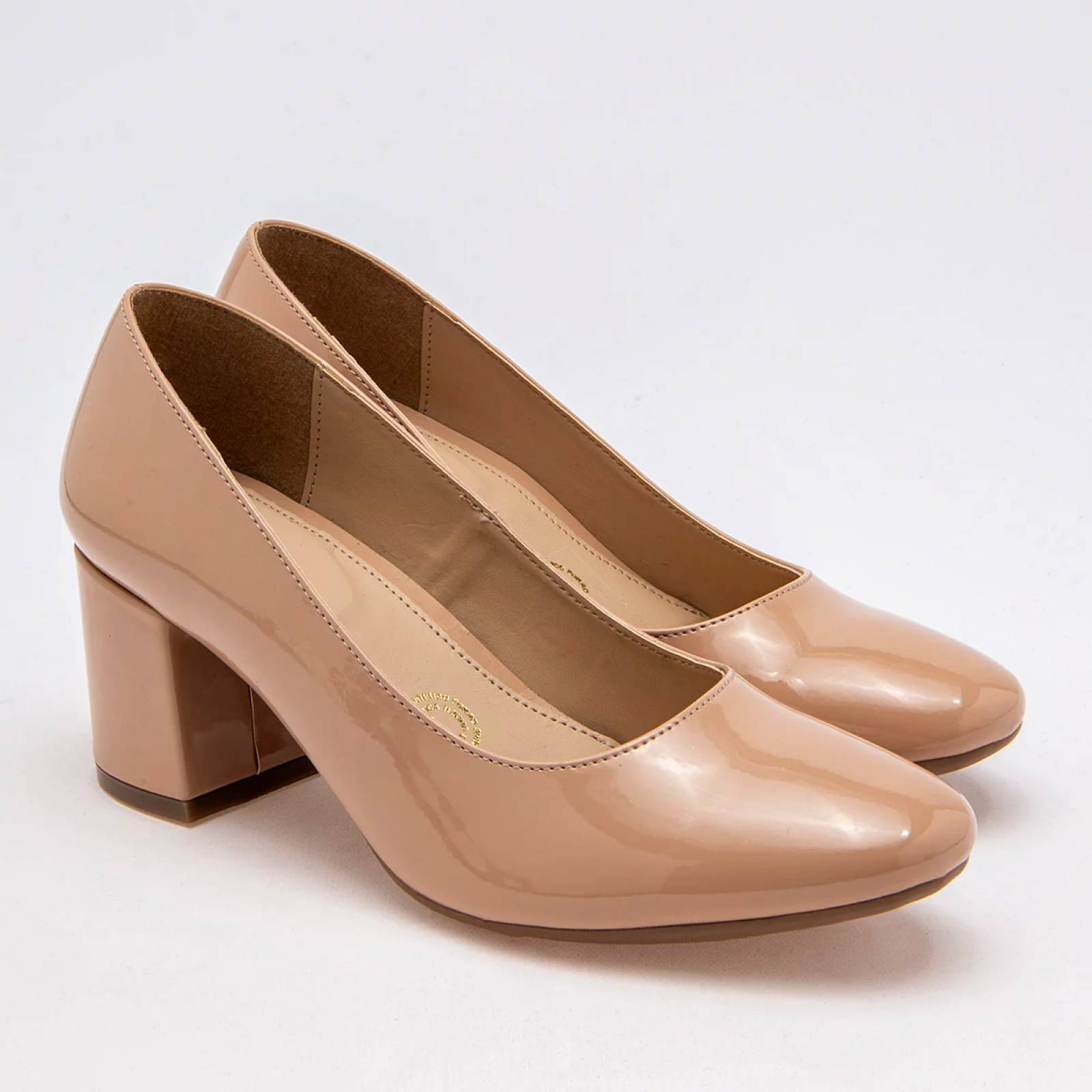 TACON CERRADO CHAROL de Lady paulina Para Mujer Beige 32101 T7