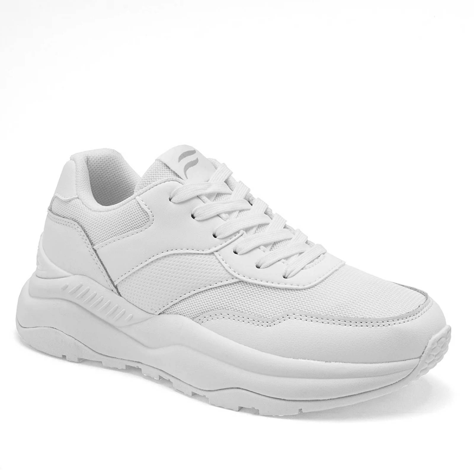 TENIS ESCOLAR CHUNKY de Flexi Para Mujer Blanco 124902 T7