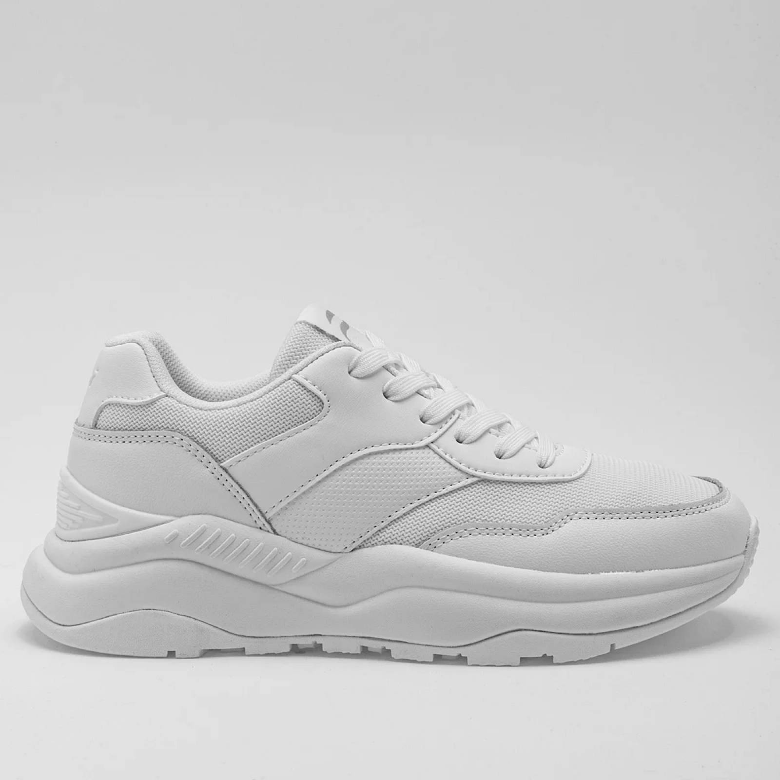 TENIS ESCOLAR CHUNKY de Flexi Para Mujer Blanco 124902 T7