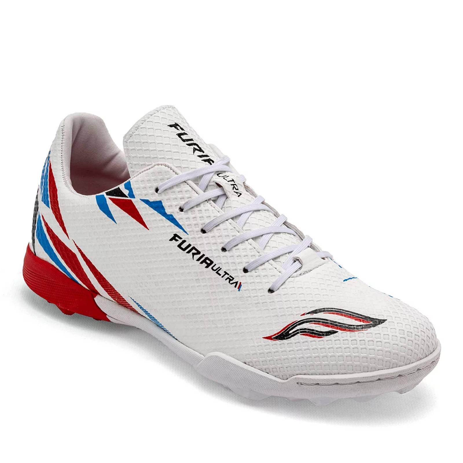 TENIS SOCCER de Furia Para Hombre Blanco 1023M T7