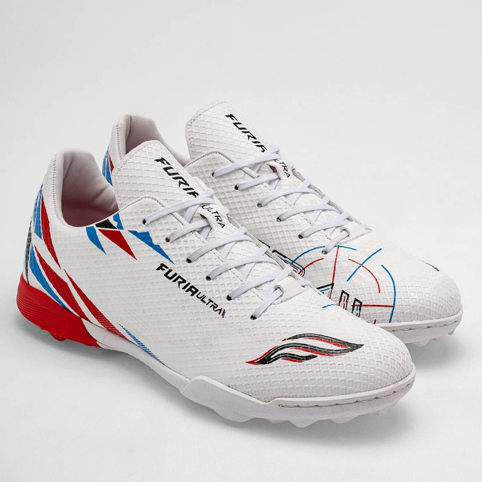 TENIS SOCCER de Furia Para Hombre Blanco 1023M T7