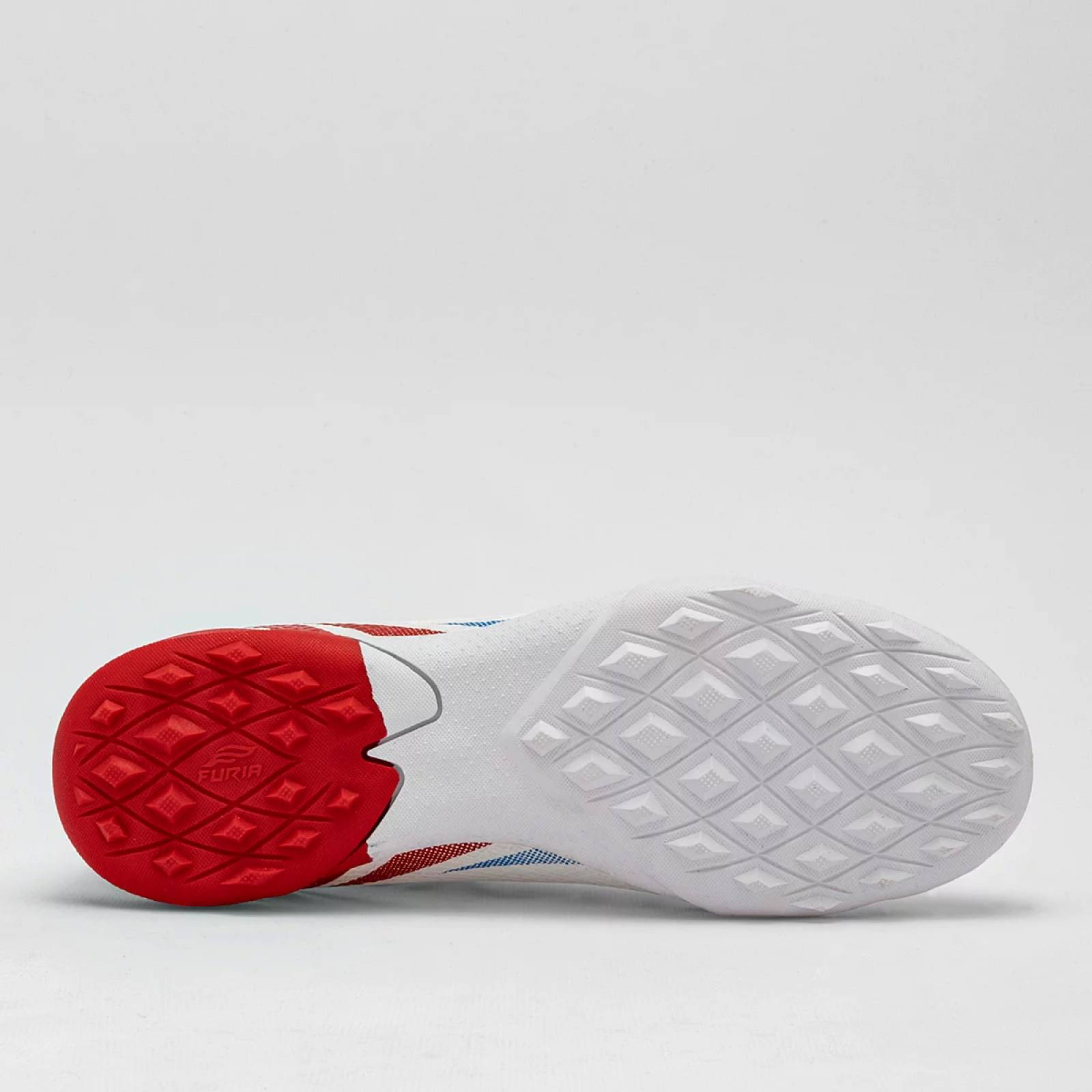TENIS SOCCER de Furia Para Hombre Blanco 1023M T7