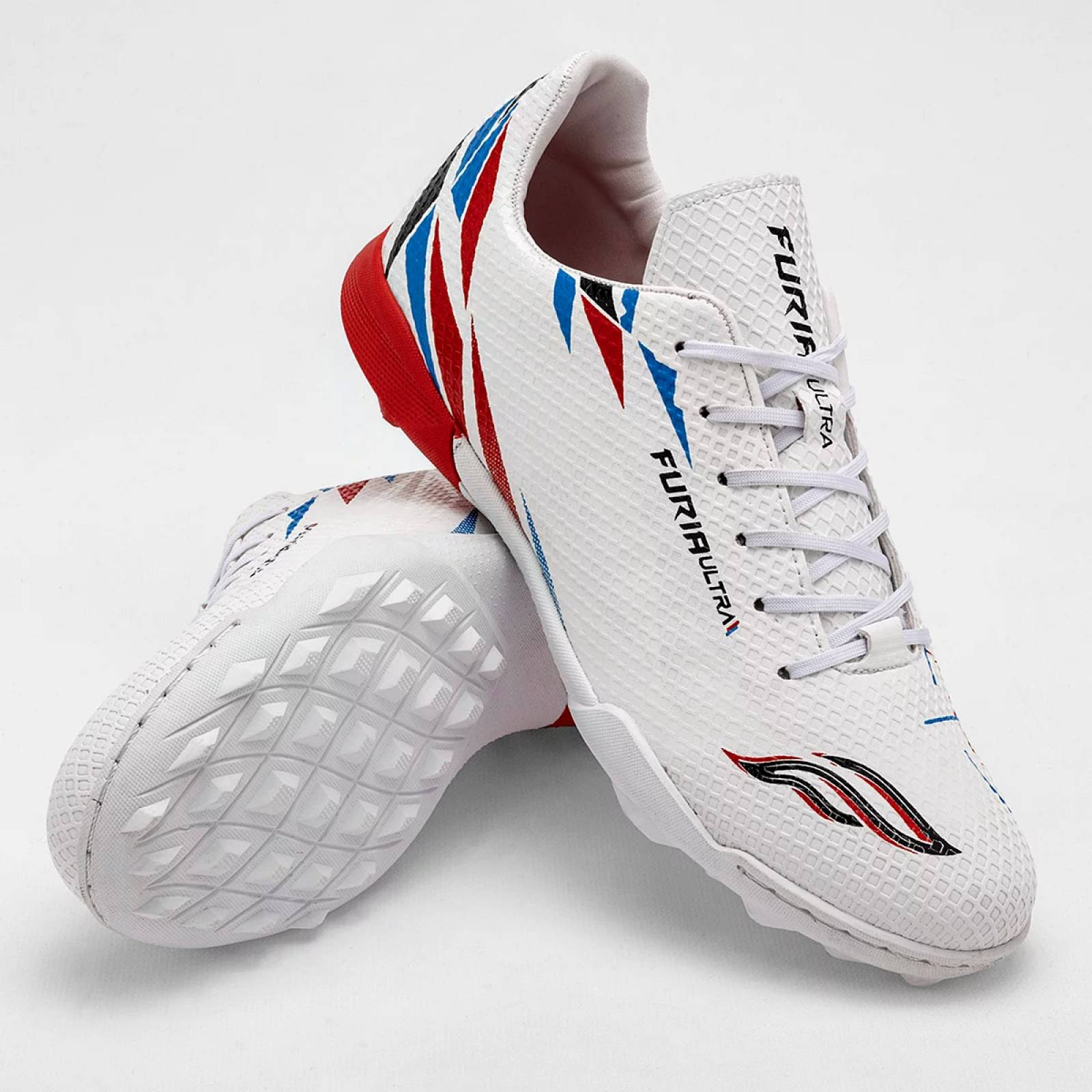 TENIS SOCCER de Furia Para Hombre Blanco 1023M T7