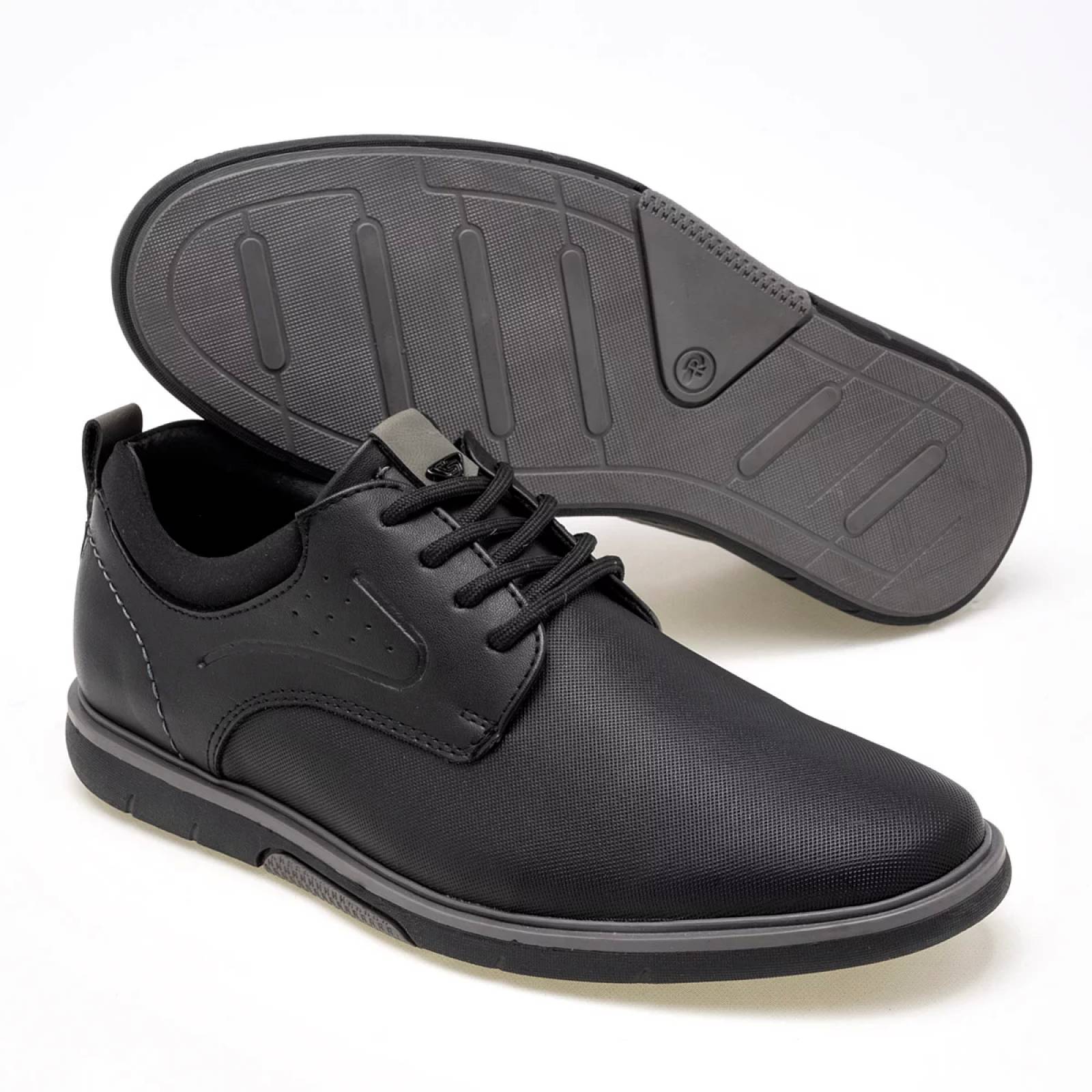 Zapato casual negro discount hombre