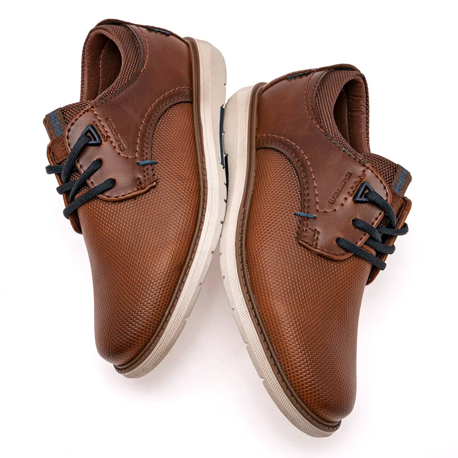 Zapatos casuales cafe online para hombre