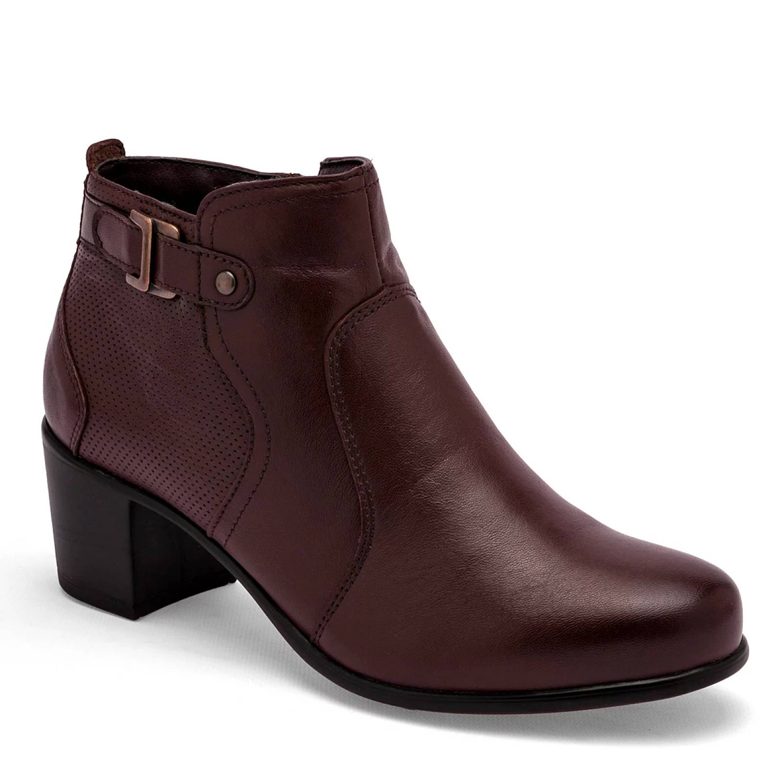 BOTIN CON HEBILLA de Flexi Para Mujer Cafe 110407 T7