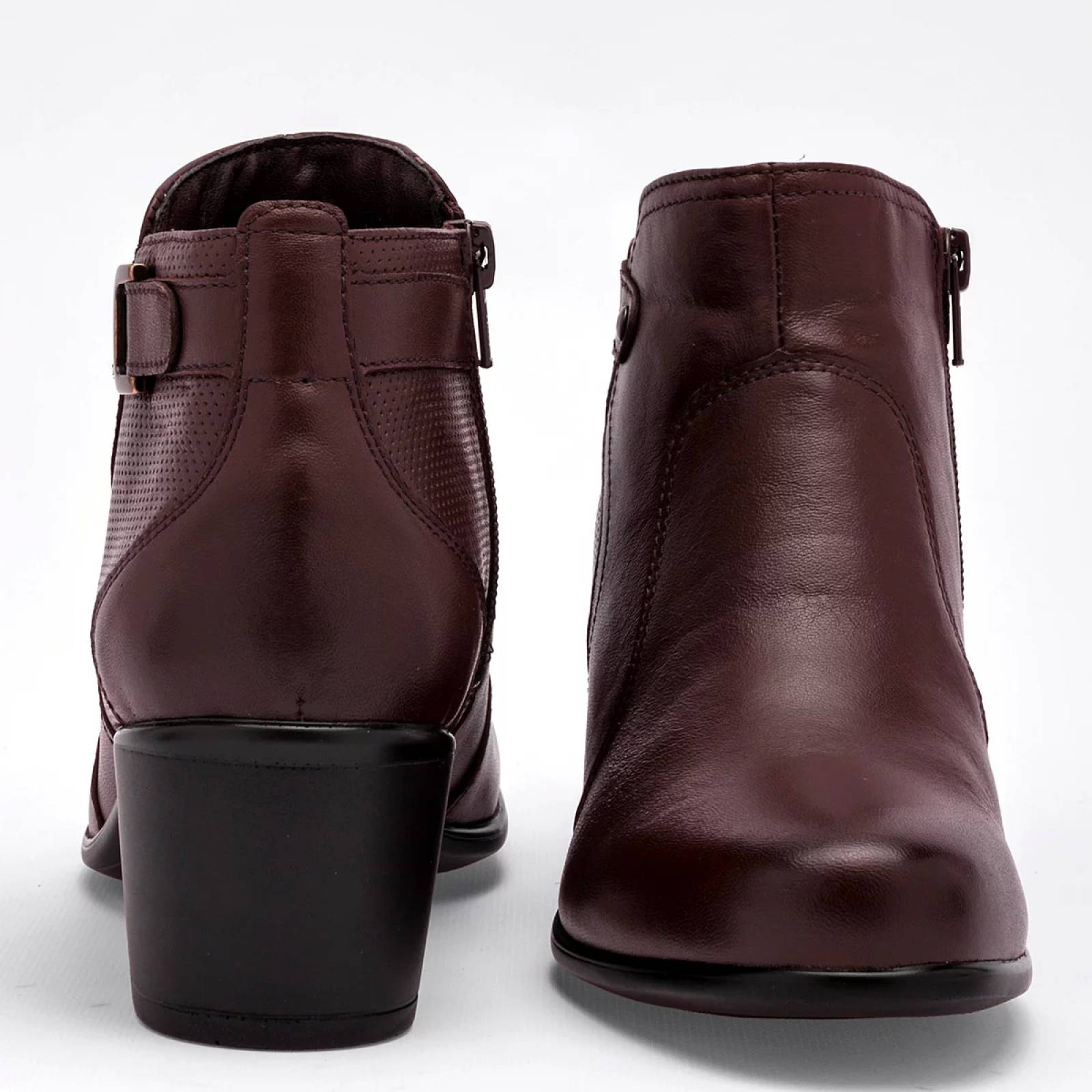 BOTIN CON HEBILLA de Flexi Para Mujer Cafe 110407 T7