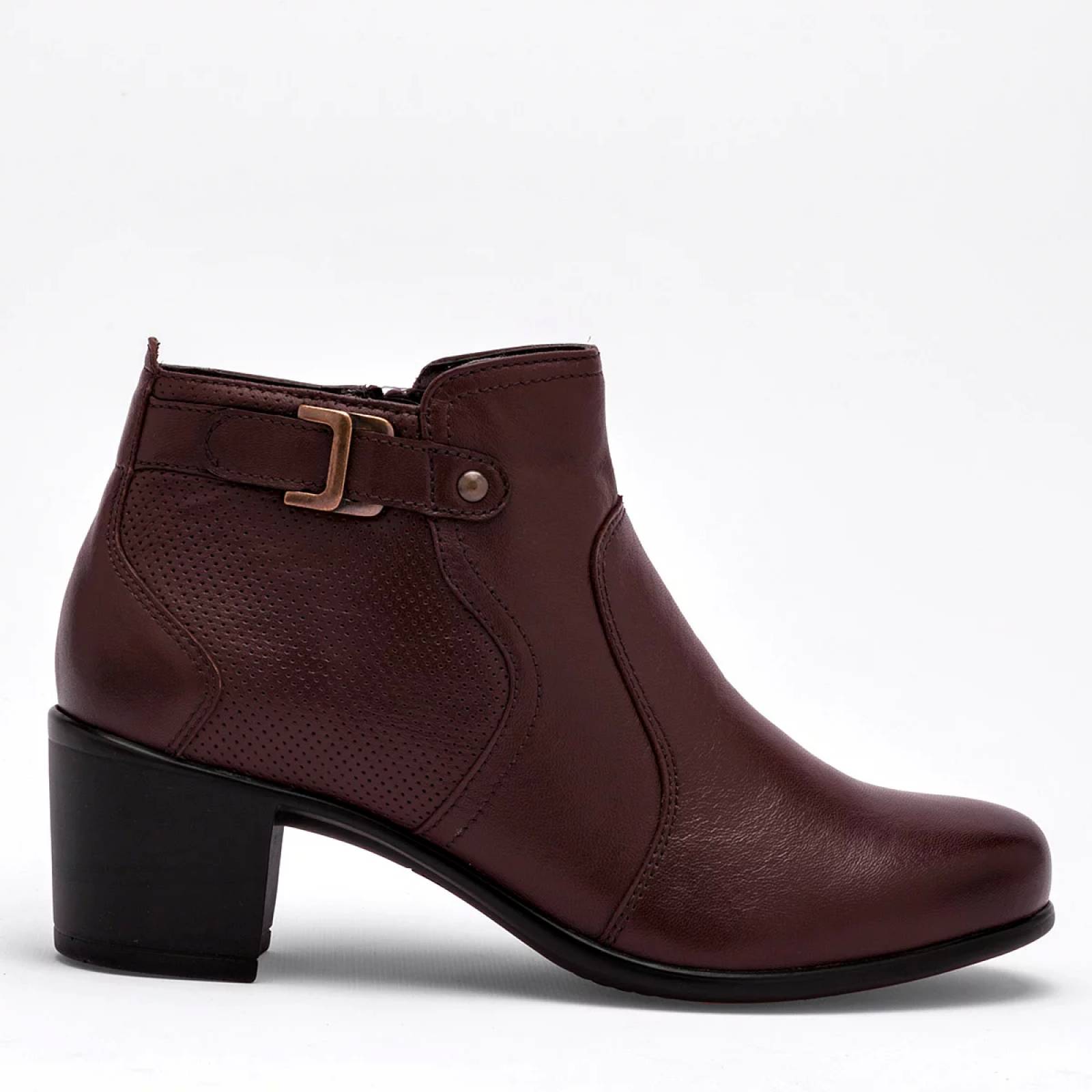 BOTIN CON HEBILLA de Flexi Para Mujer Cafe 110407 T7