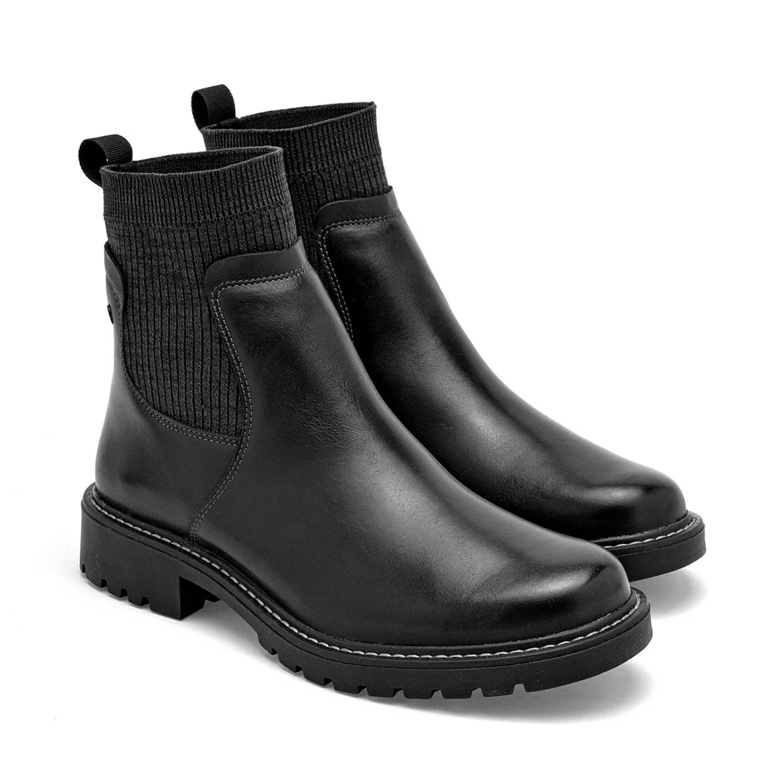 BOTA ESCOLAR de Flexi Para Mujer Negro 37821 T7