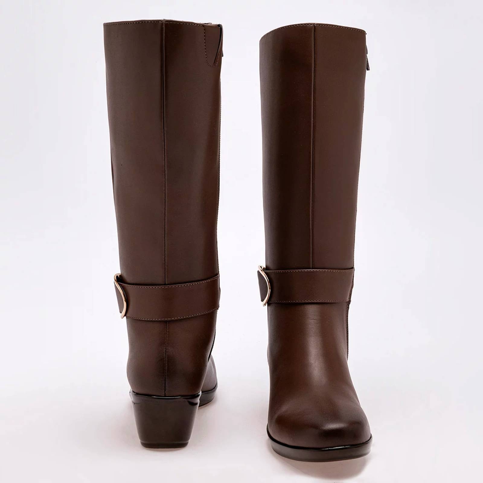 BOTA LARGA CON PLATAFORMA de Flexi Para Mujer Cafe 45231 T7