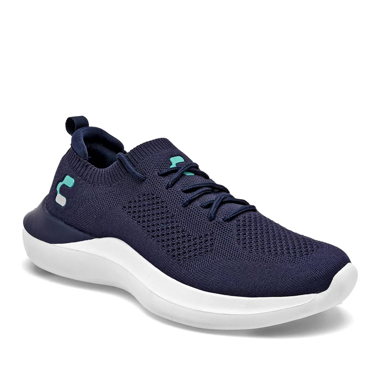 Tenis deportivos de mujer, para correr, marca Puma, color azul marino, mod.  822095