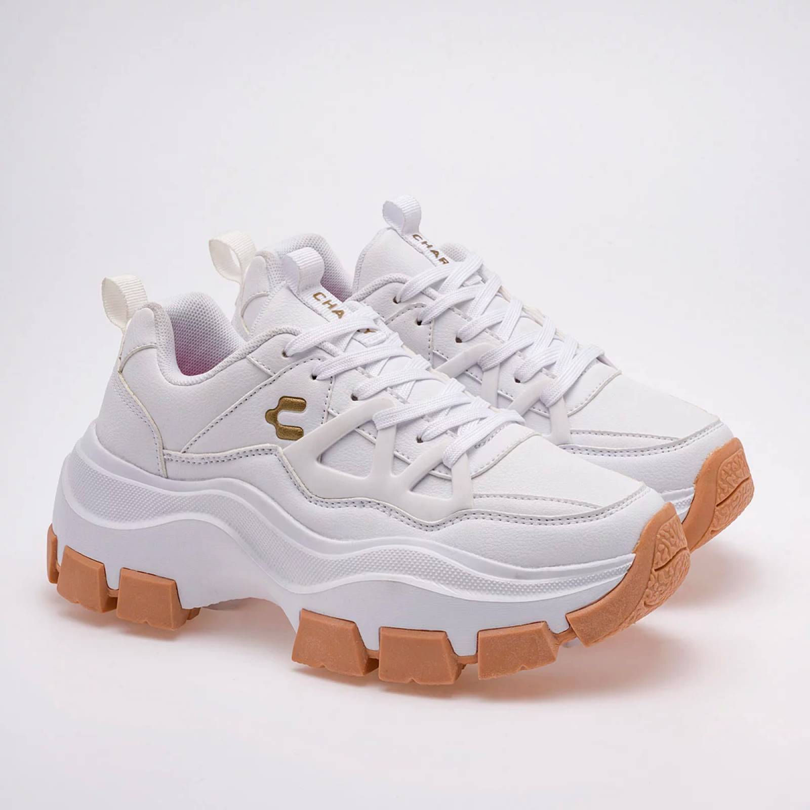TENIS ESCOLAR CHUNKY de Charly Para Mujer Blanco 1059406002 T7