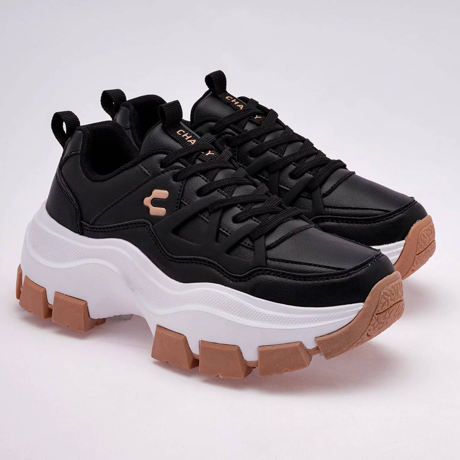 TENIS CHUNKY de Charly Para Mujer Negro 1059406001 T7