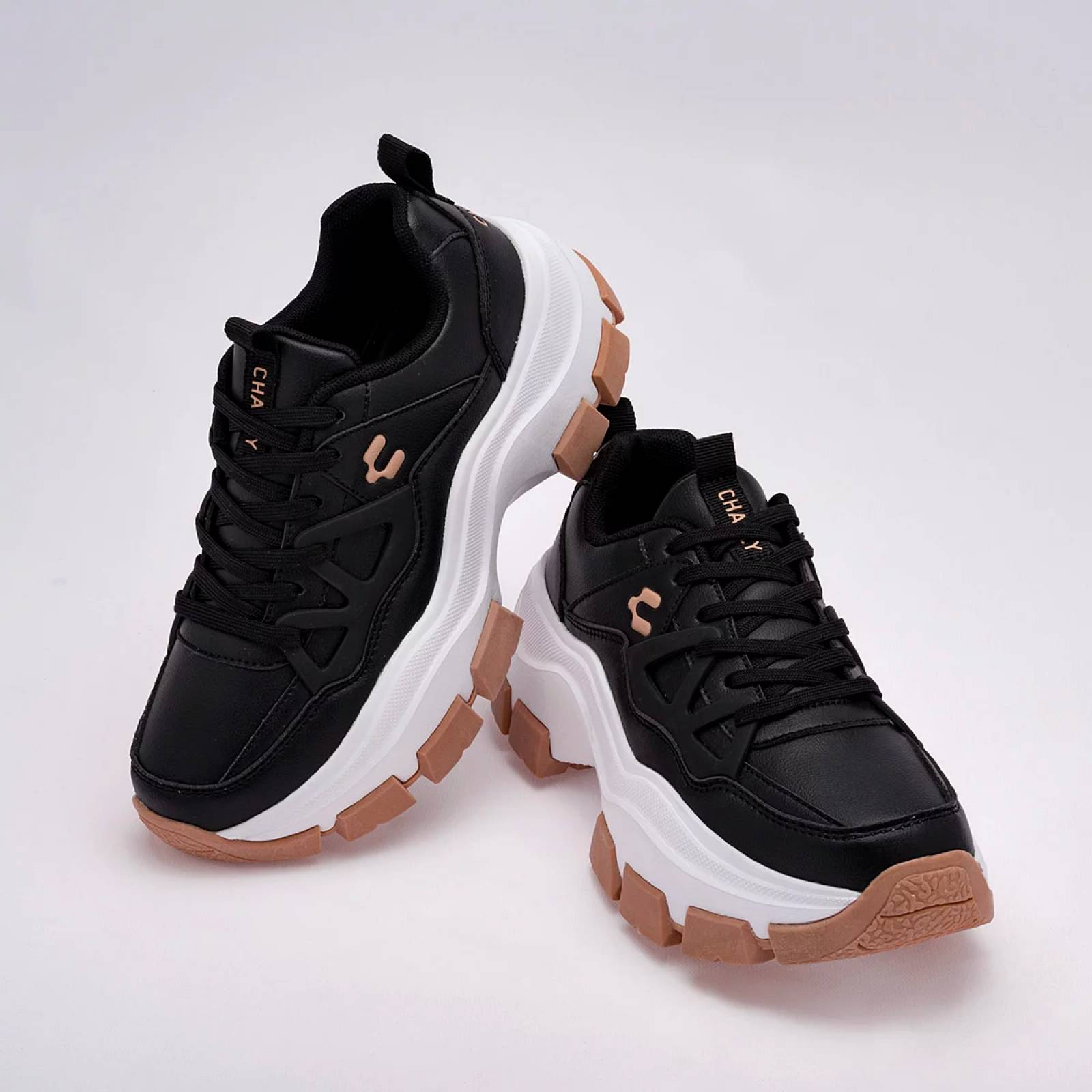 TENIS CHUNKY de Charly Para Mujer Negro 1059406001 T7