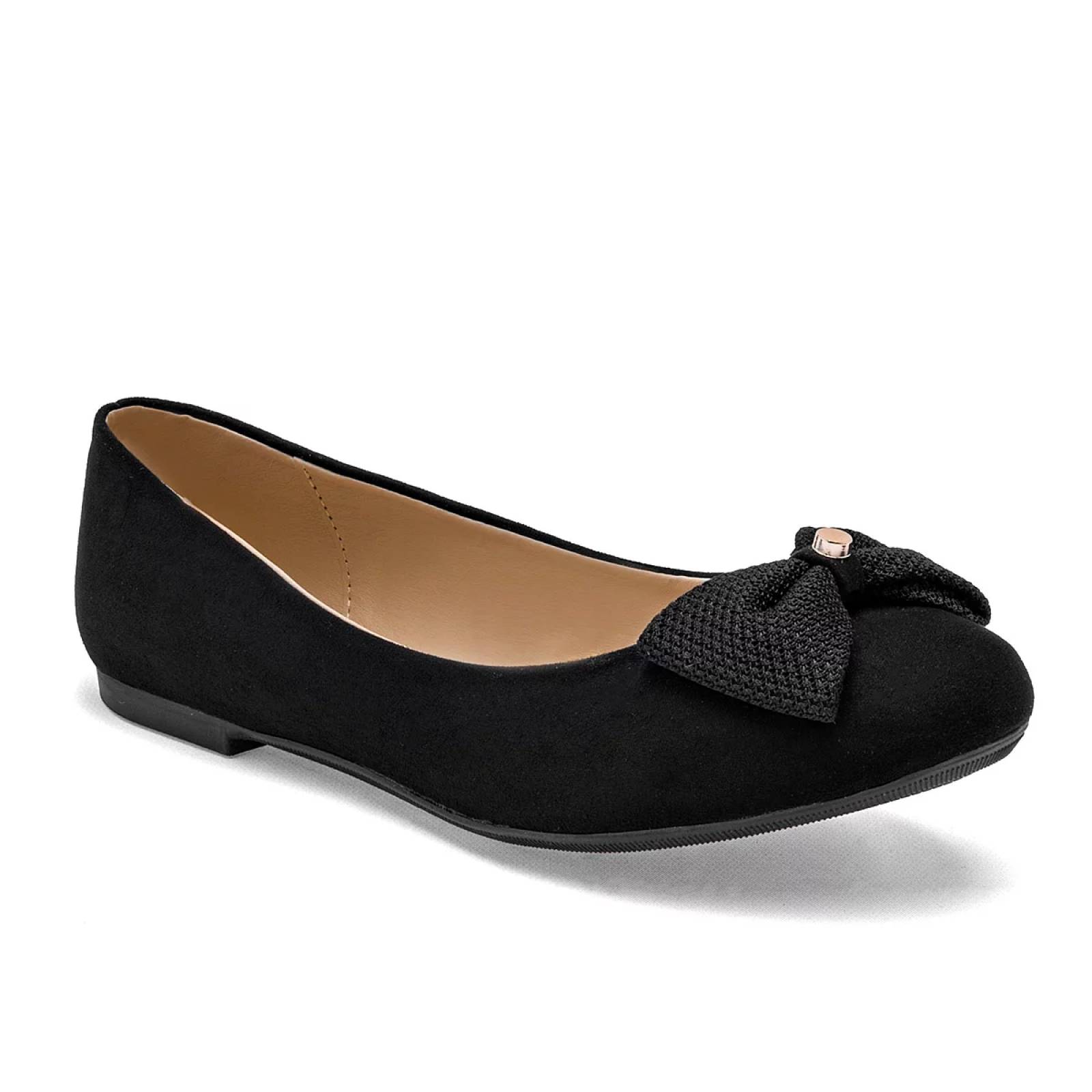 FLATS MOÑOS de Been class Para Mujer Negro 17361 T7