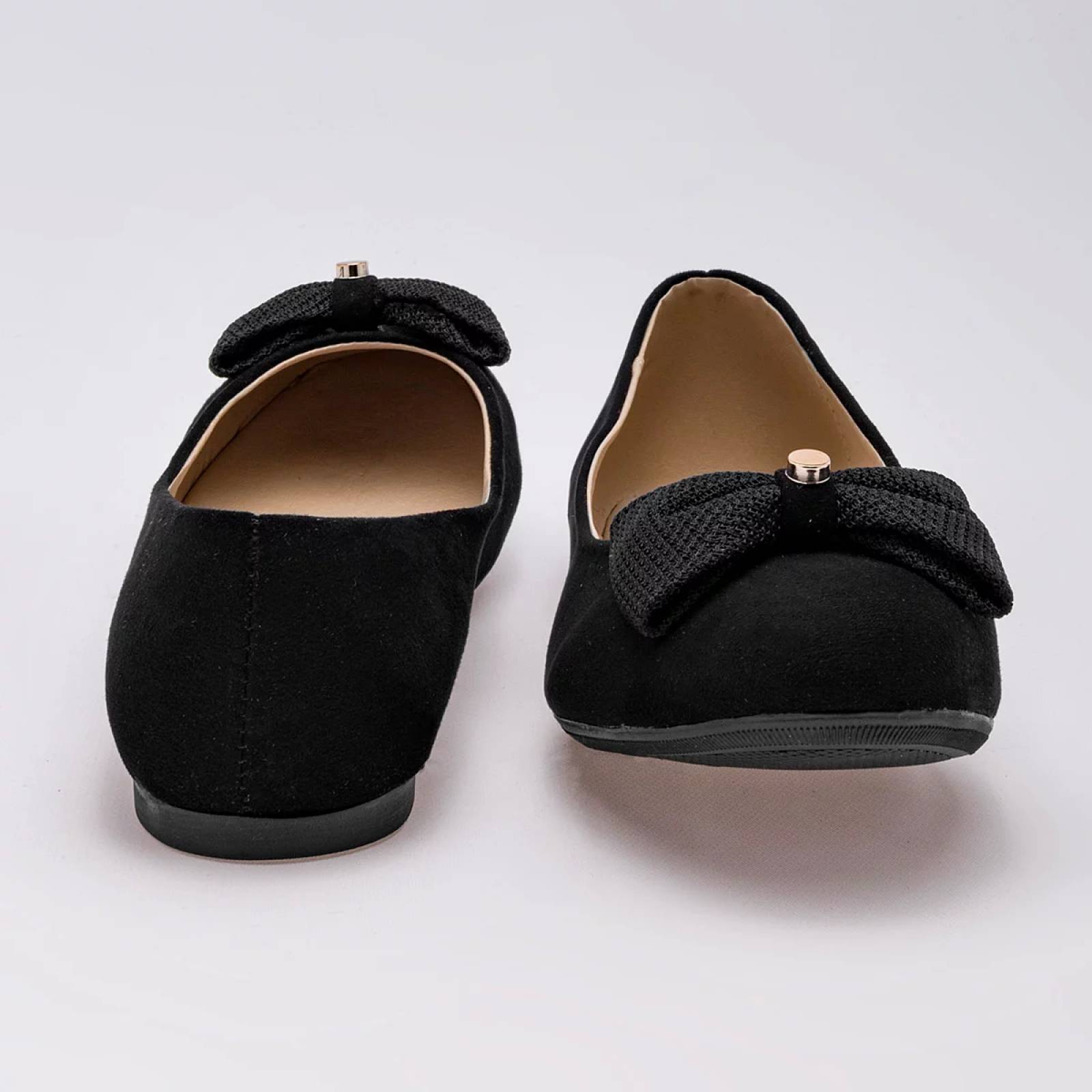 FLATS MOÑOS de Been class Para Mujer Negro 17361 T7