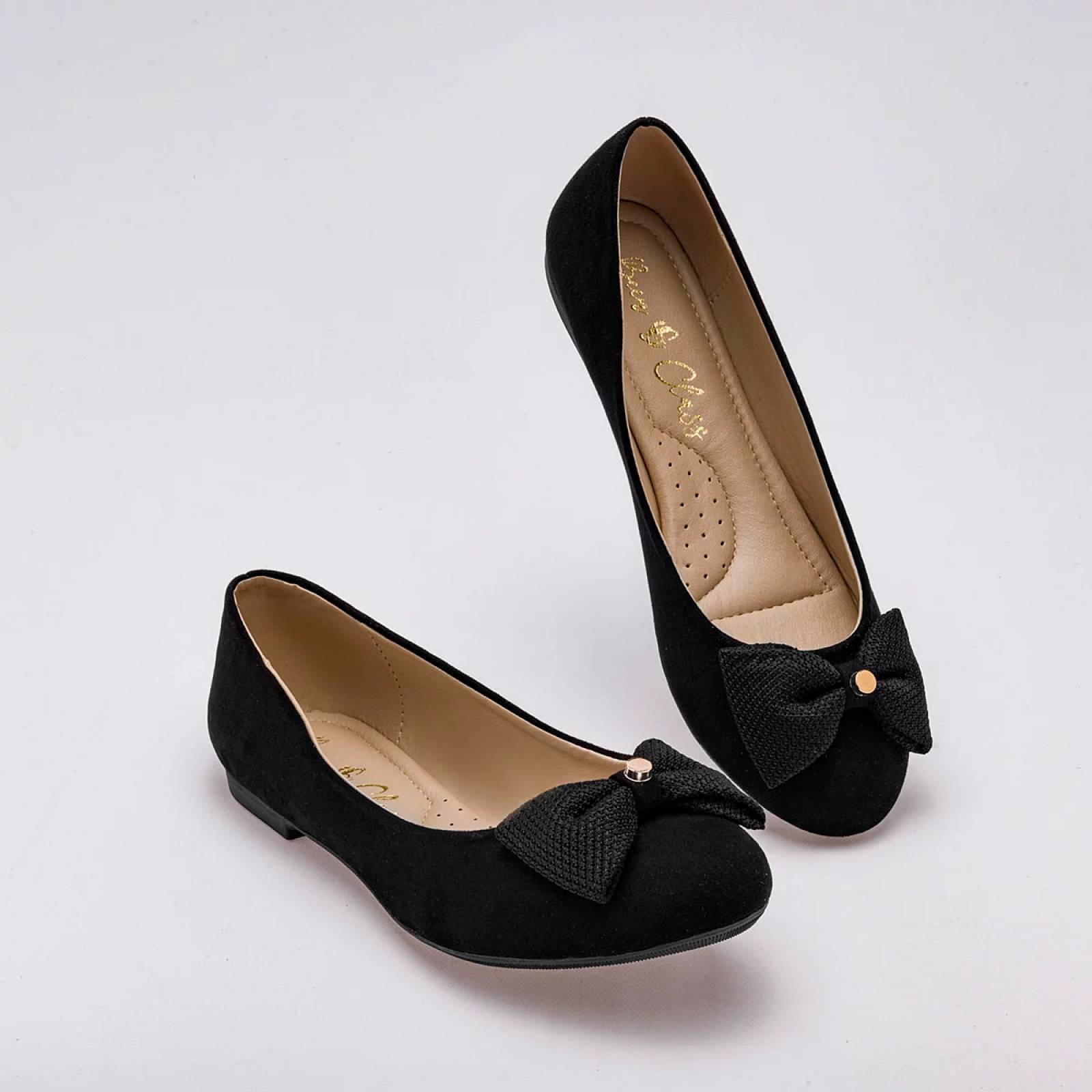 FLATS MOÑOS de Been class Para Mujer Negro 17361 T7