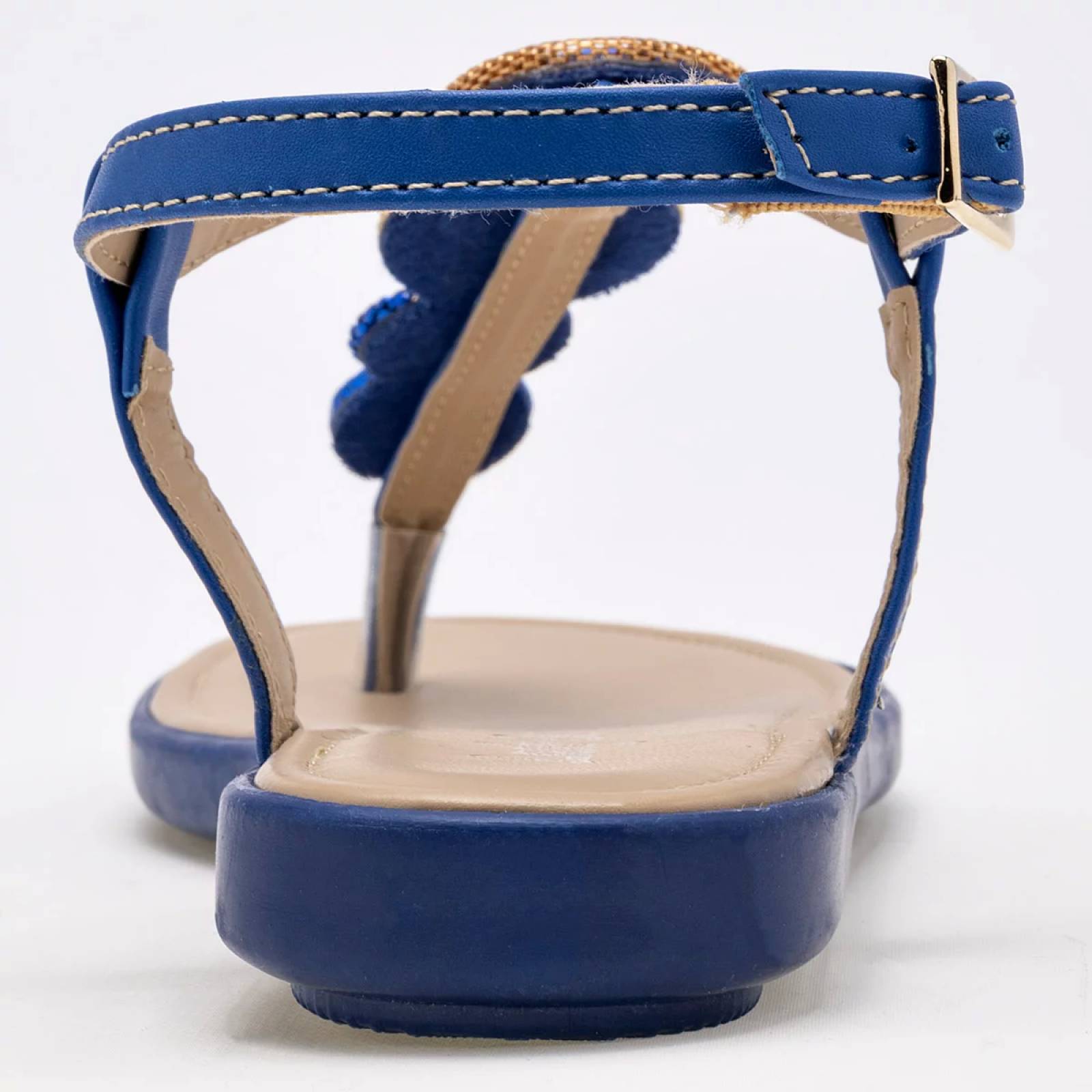 SANDALIA PATA DE GALLO  de Lady one Para Mujer Azul NY2531 T7