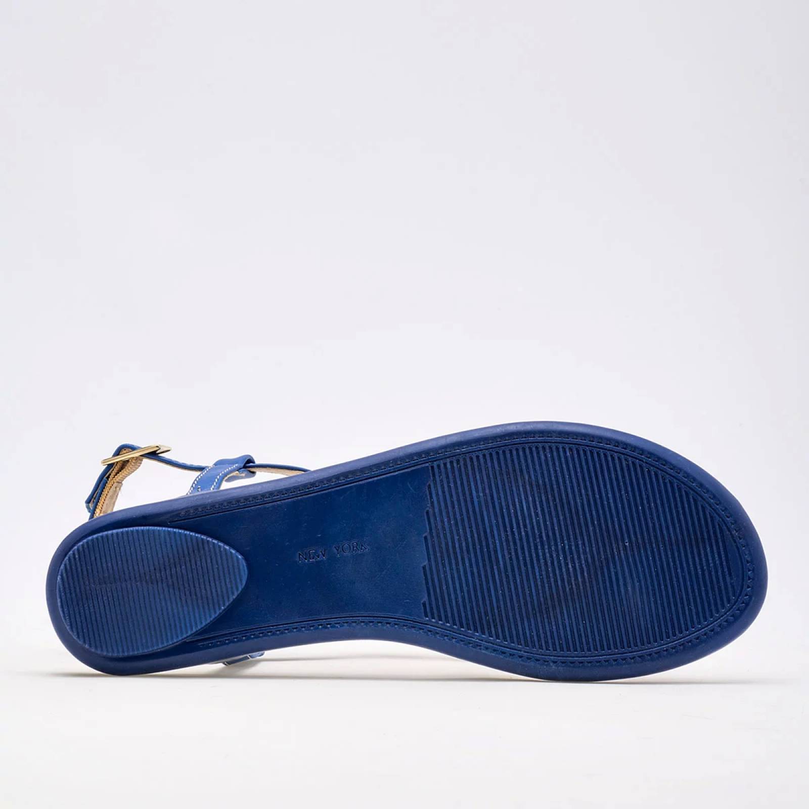 SANDALIA PATA DE GALLO  de Lady one Para Mujer Azul NY2531 T7