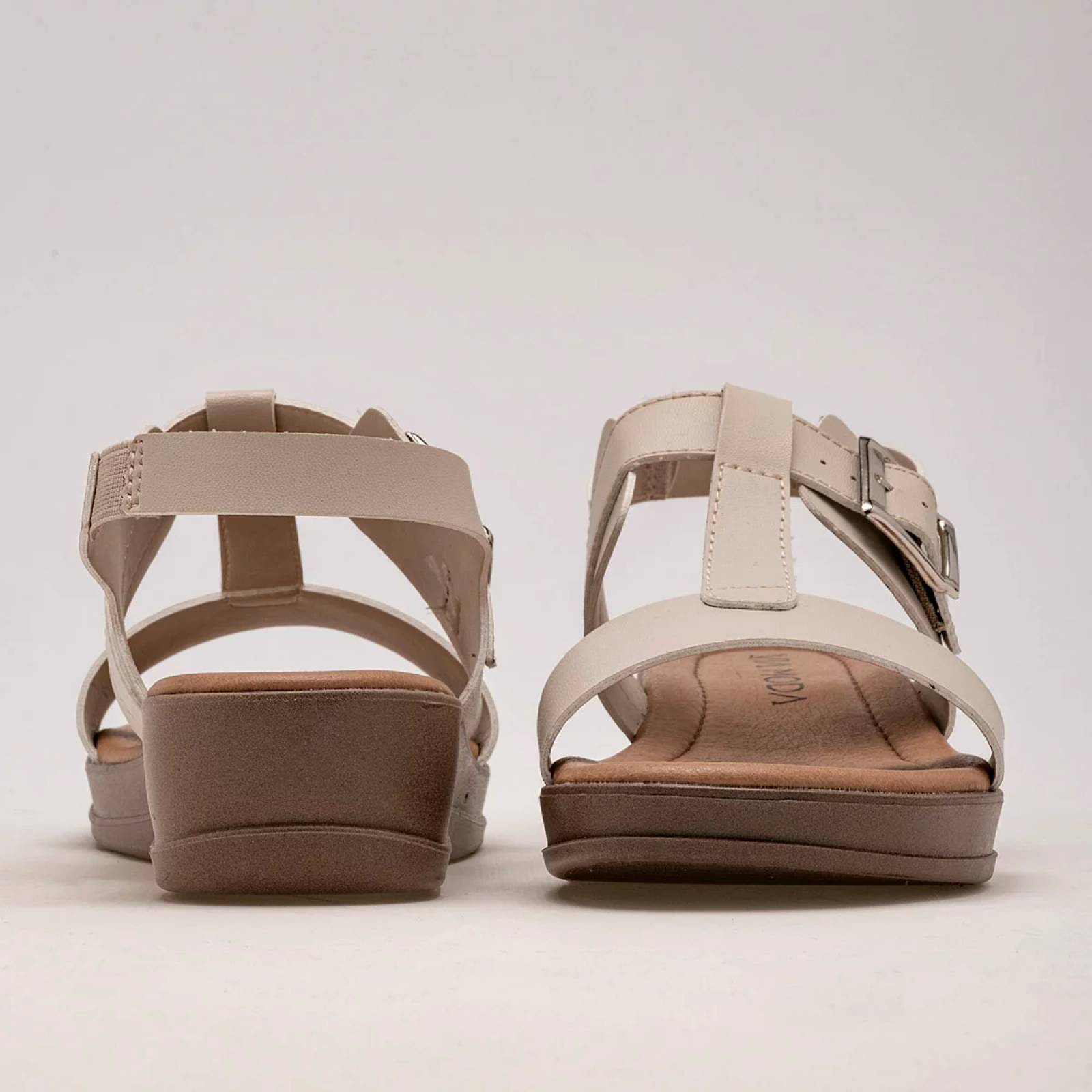 SANDALIA de Via moda Para Mujer LATTE CUSCO T7