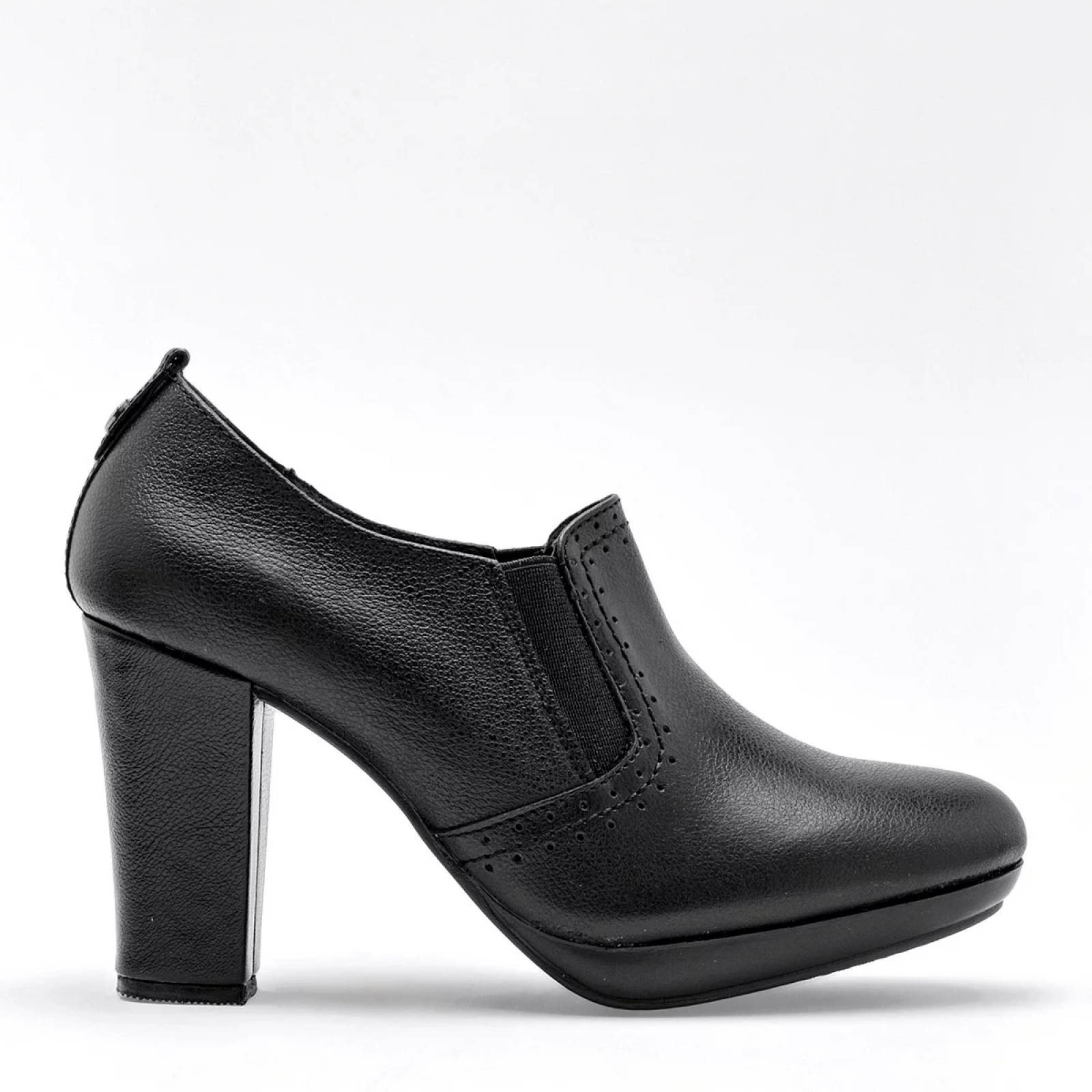 TACON CERRADO de Principessa Para Mujer Negro 1607 T7