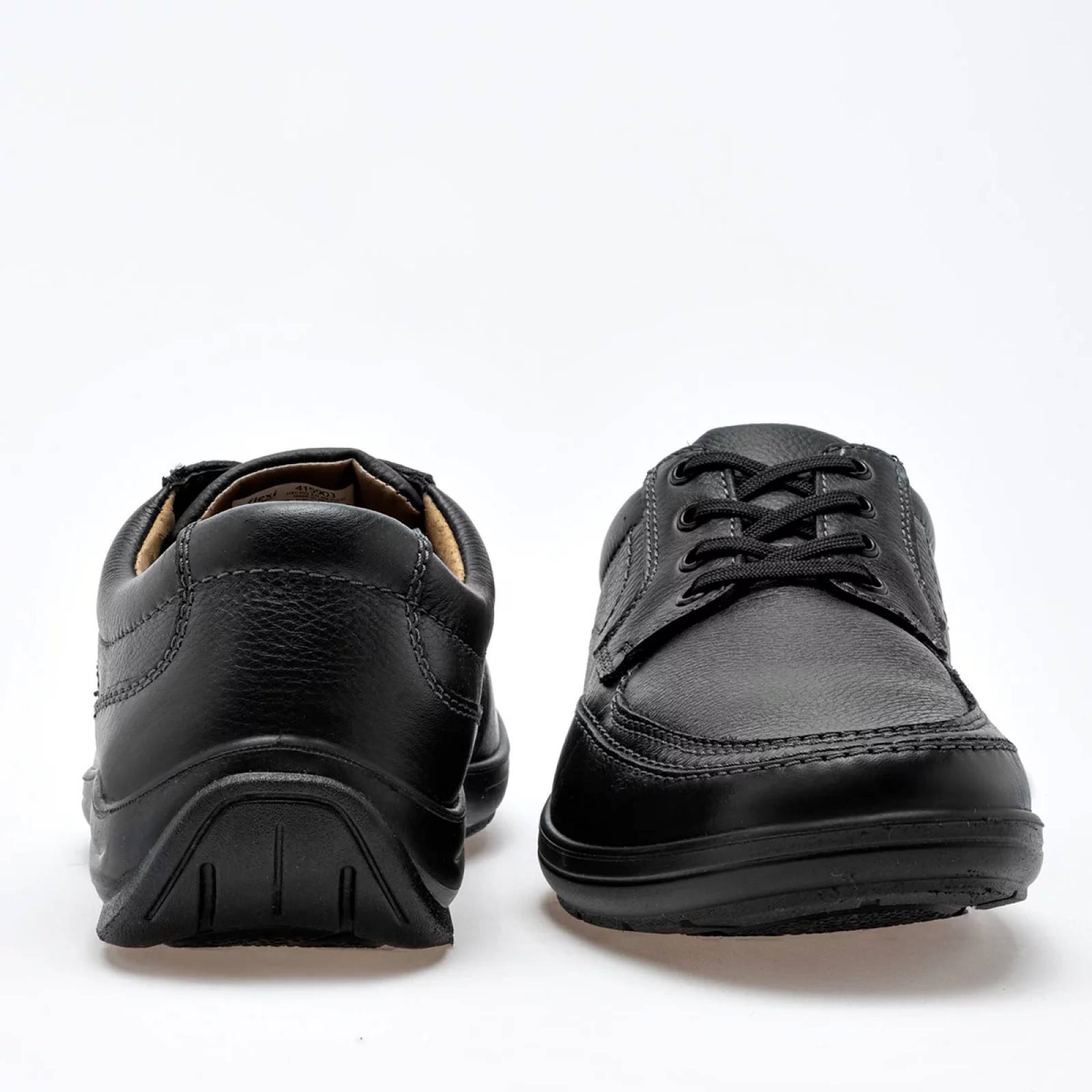 ZAPATO CASUAL de Flexi Para Hombre Negro 415903 T7