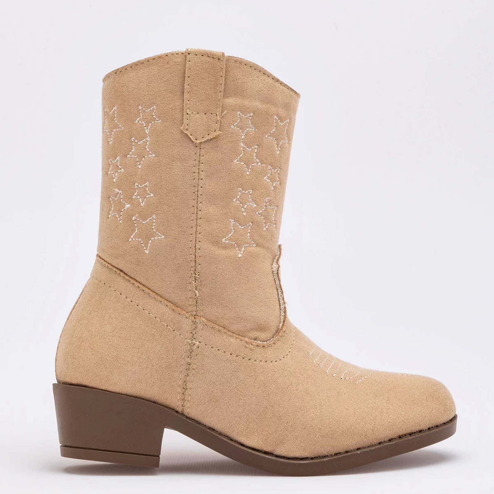 BOTA VAQUERA de Ninas fashion Para Niña Beige 918 T7