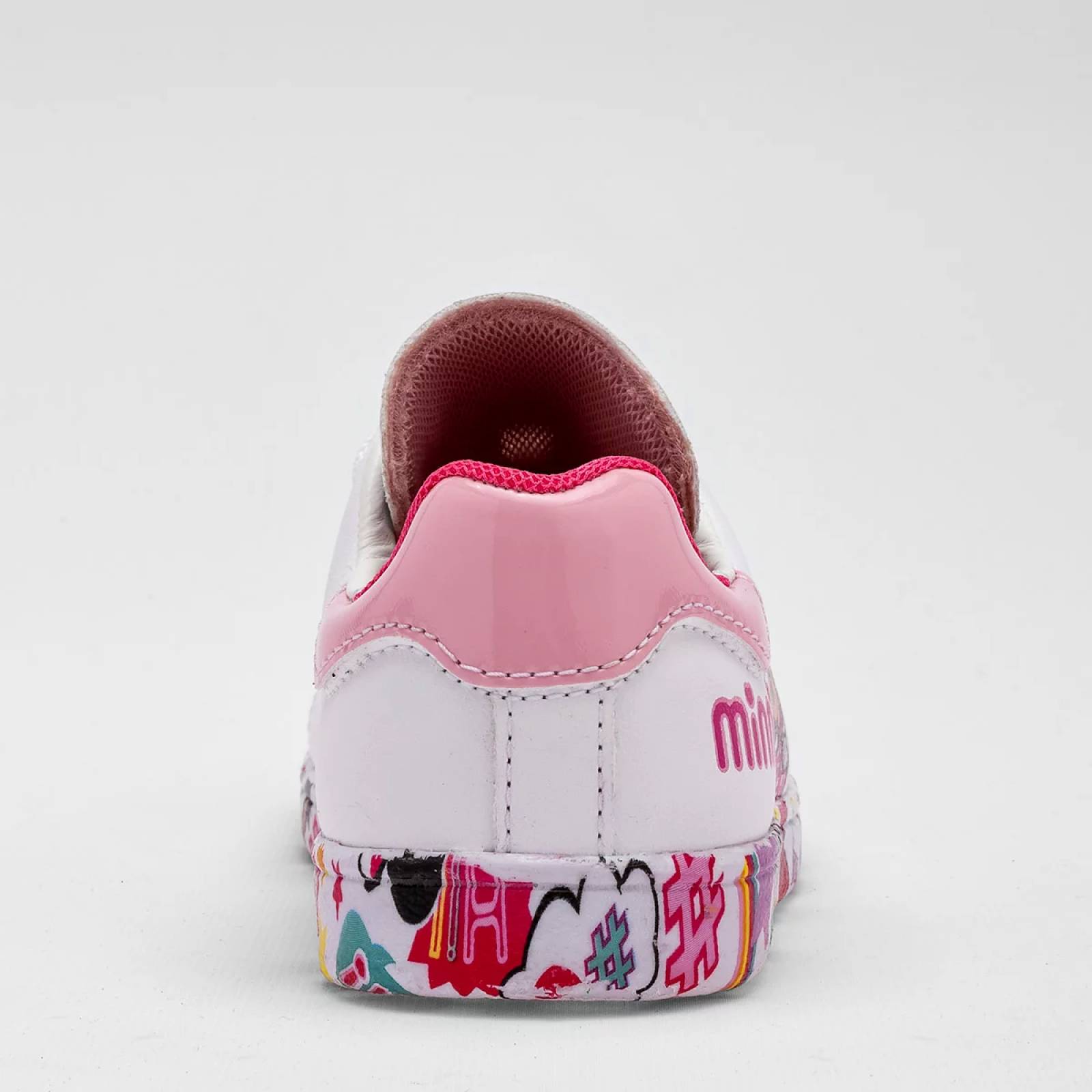 TENIS MINNIE MOUSE de Tenis con imaginacion Para Niña Blanco 6864 T7