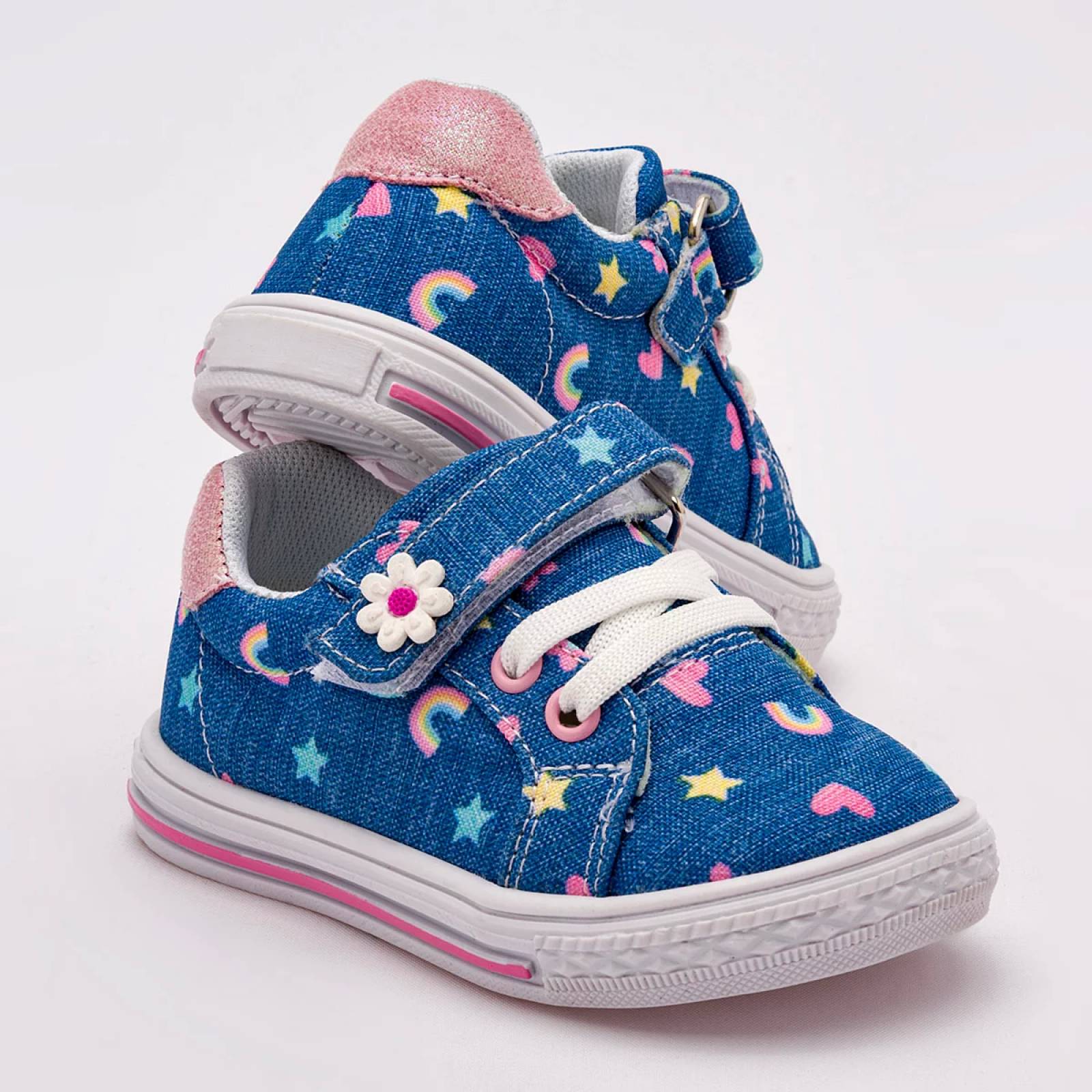 TENIS ESTRELLAS de Little-steps Para Niña Azul 90641 T7