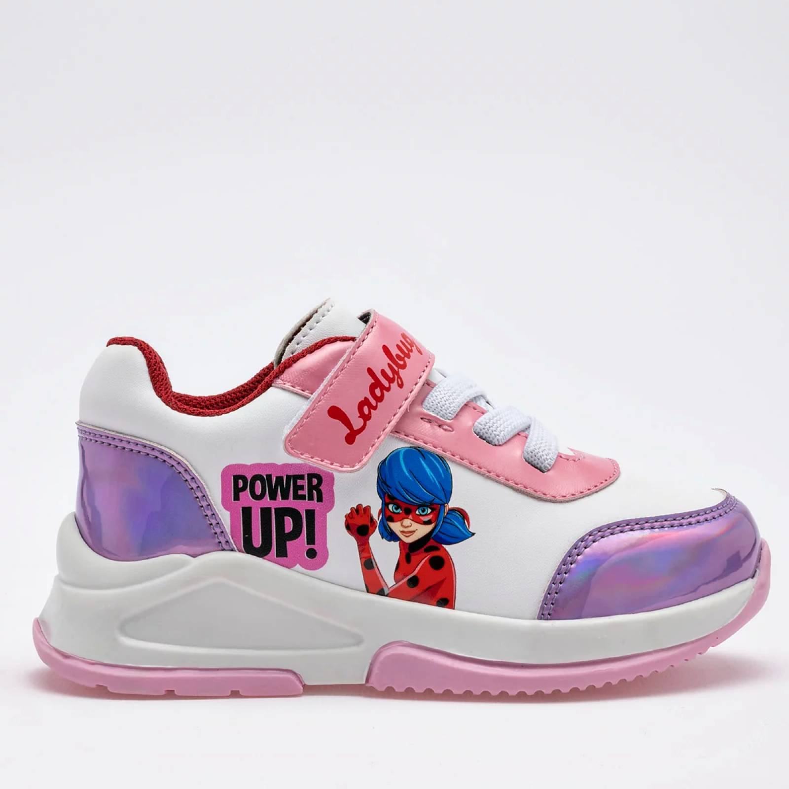 TENIS LADY BUG de Licencias yuyin Para Niña Blanco LB3111 T7