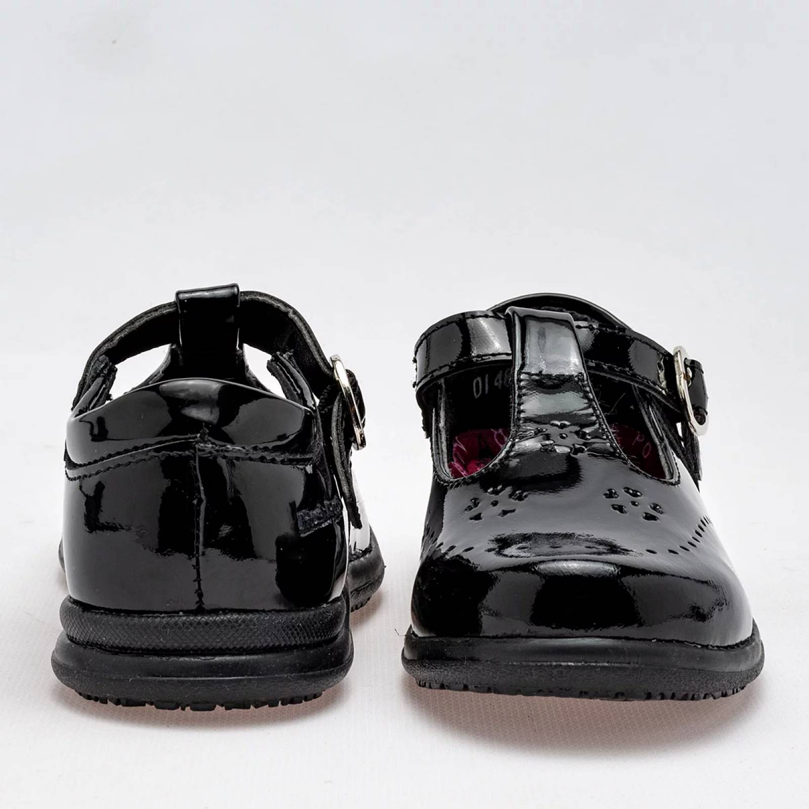 ZAPATO ESCOLAR CHAROL de Hush puppies kids Para Niña Negro HP01488 T7