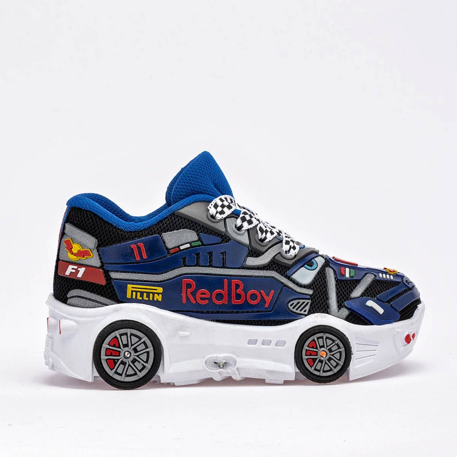 TENIS CON LUCES de On kids Para Niño Azul 100 T7