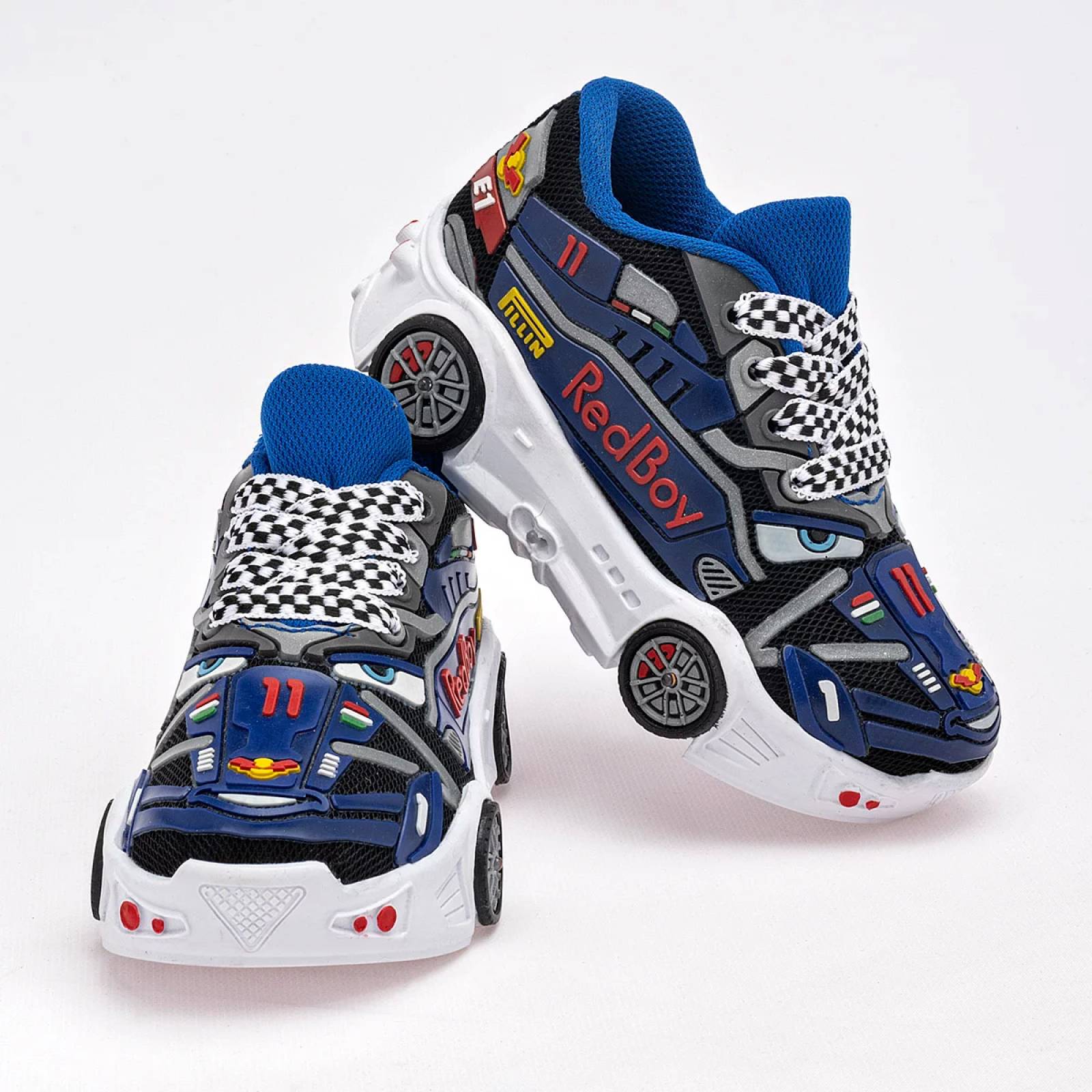 TENIS CON LUCES de On kids Para Niño Azul 100 T7