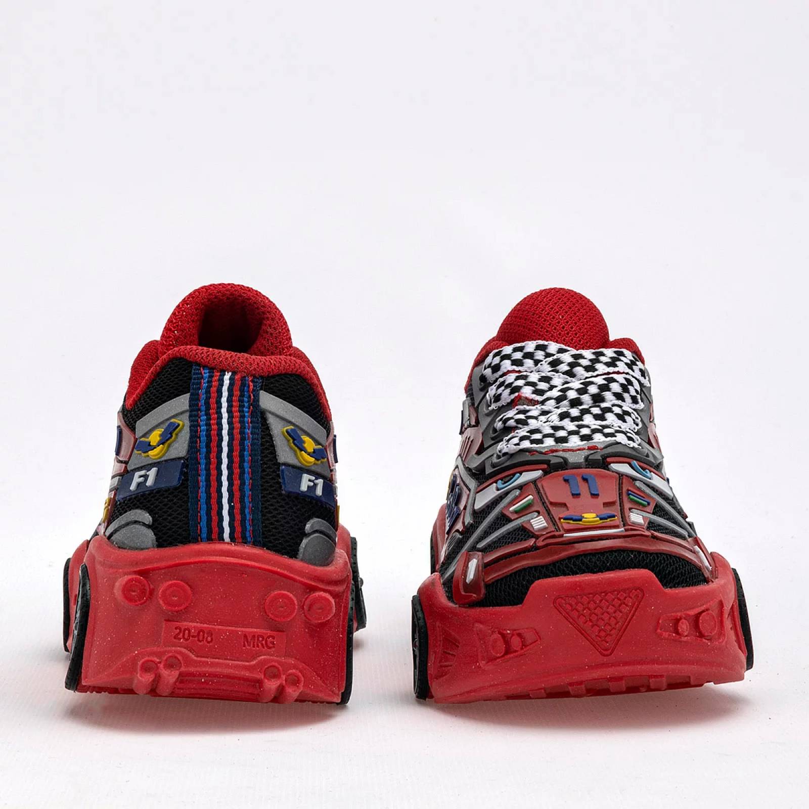 TENIS CON LUCES de On kids Para Niño Rojo 100 T7