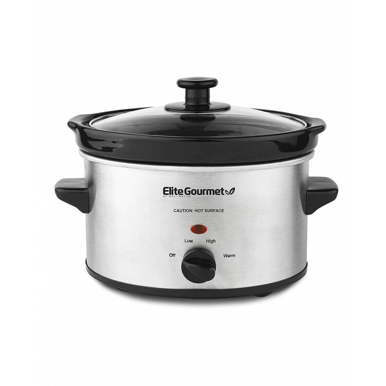 Olla de Cocción Elite Gourmet MST-275XS Lento Cocimiento 1.89 L